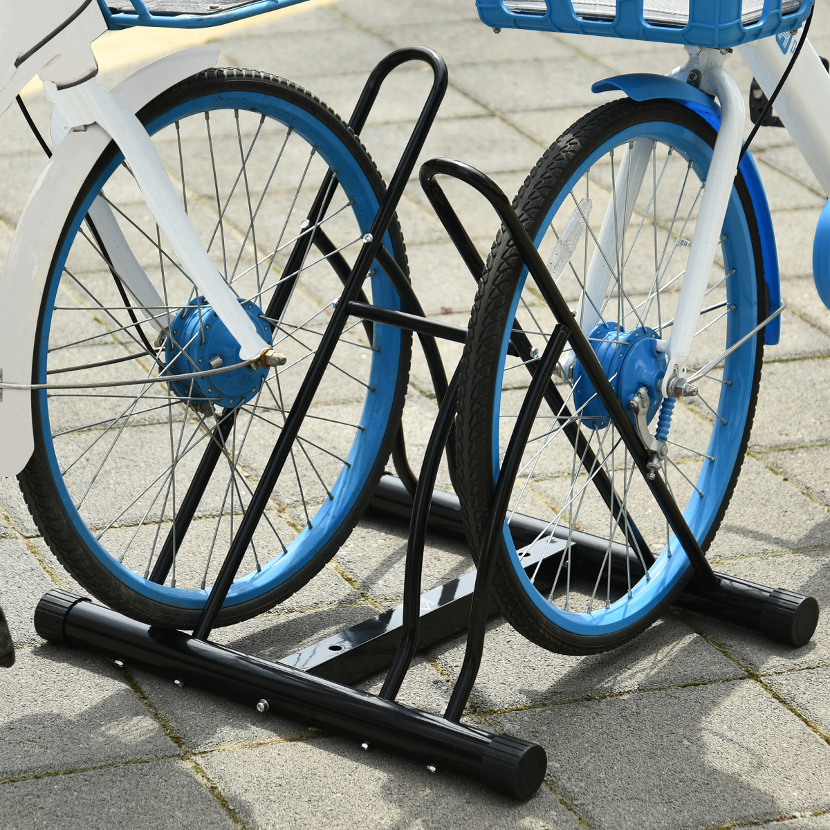 Reversible 2 Bike Holding Rack
