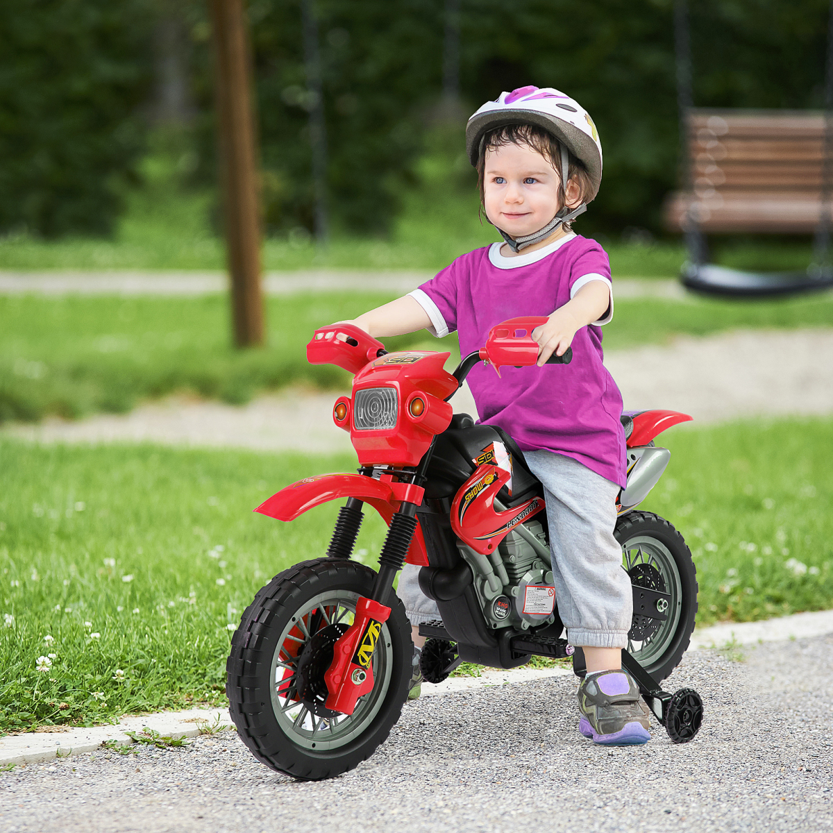 Kids Motocross Ride-On Motorbike