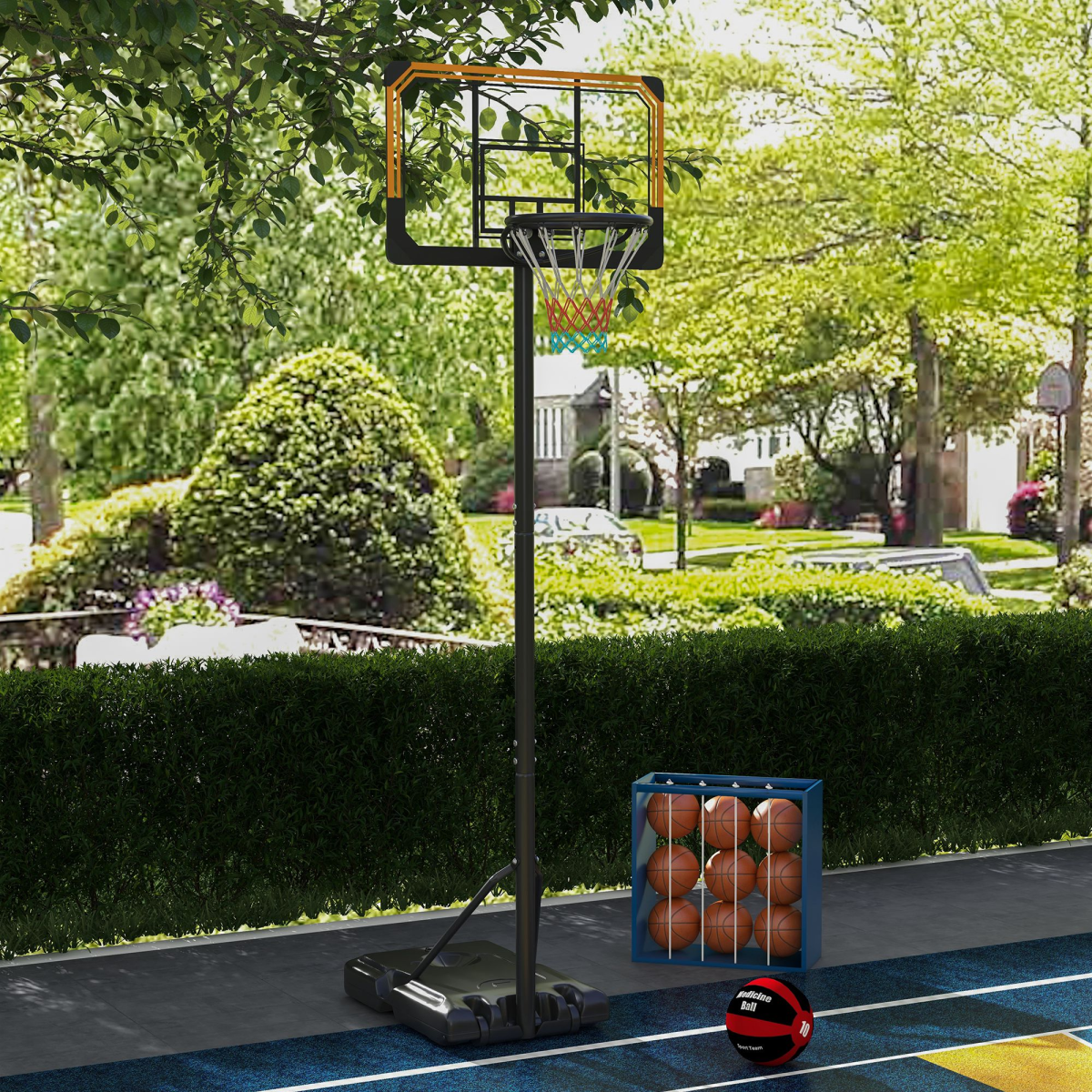 Basketball Backboard Hoop