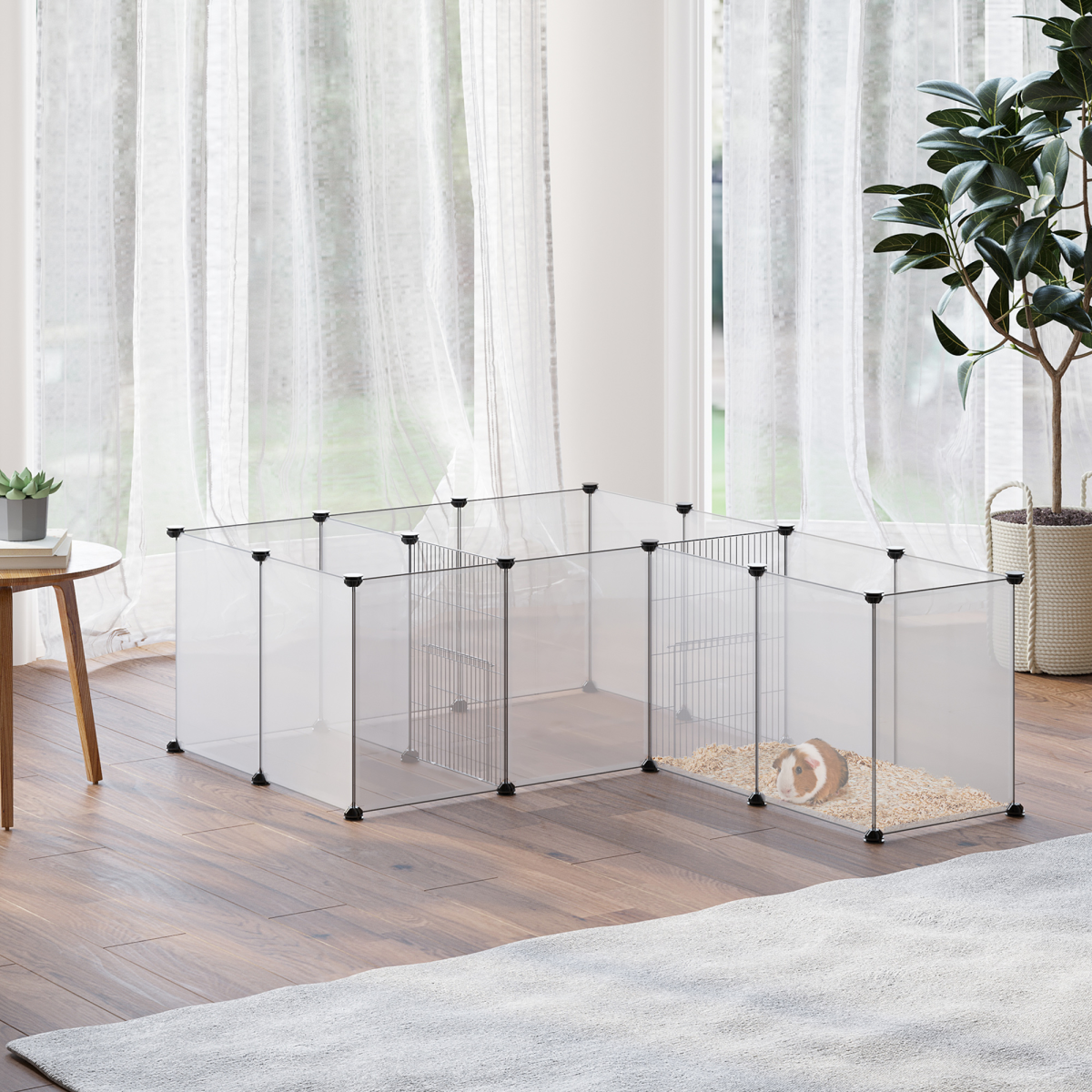 Customisable Small Animal Playpen – Modular DIY Cage