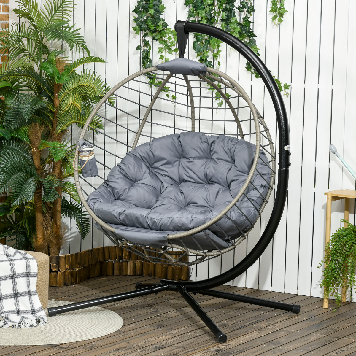 Large Foldable Swing Chair – Indoor & Outdoor