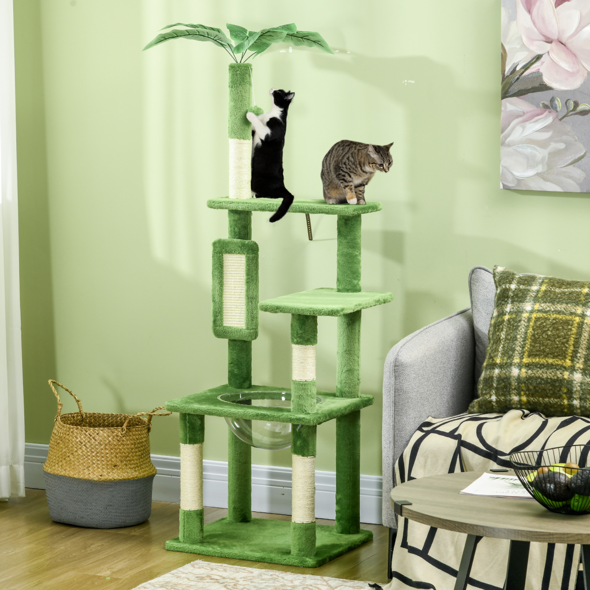 Cat Tree Tower with Scratching Post