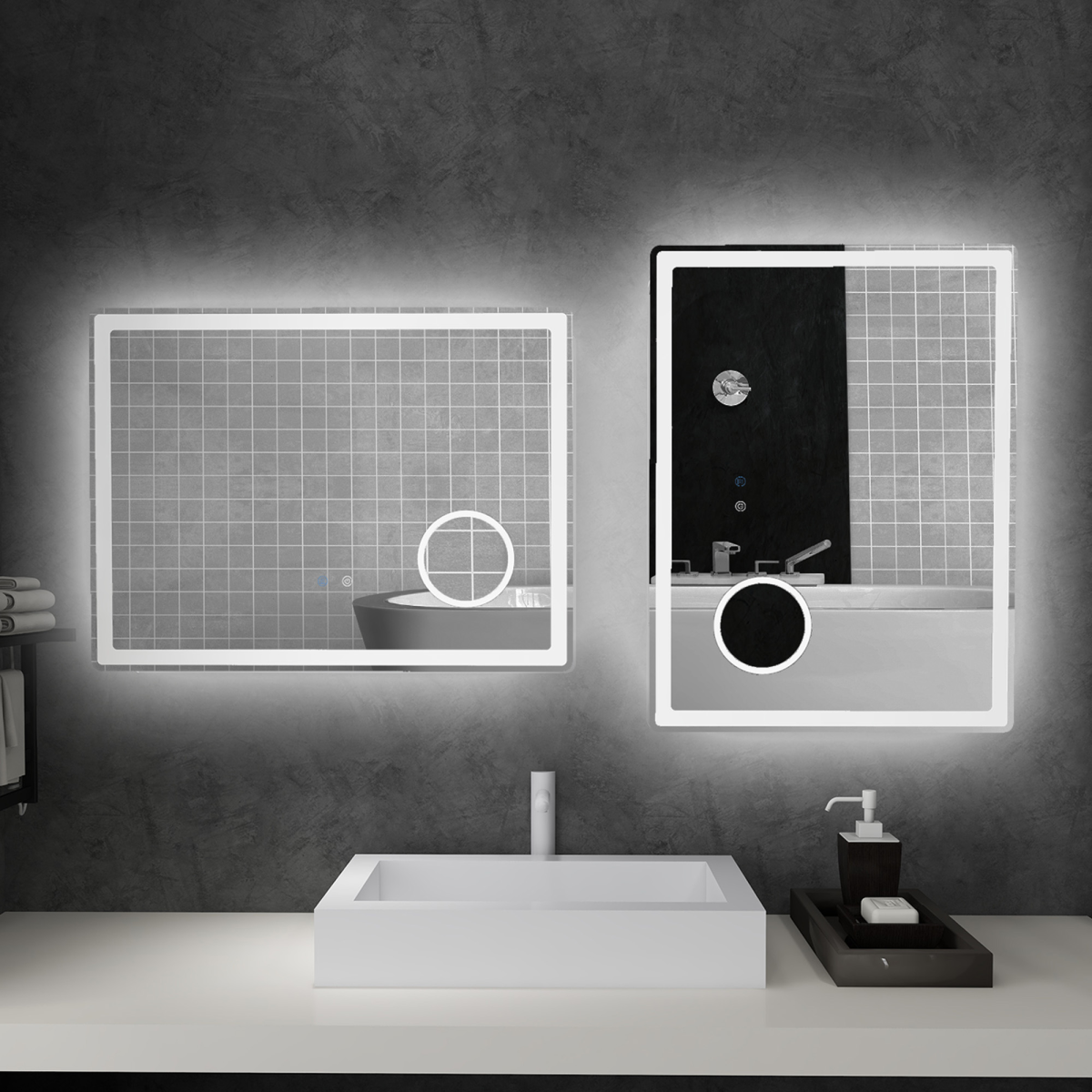 LED Lighted Bathroom Mirror