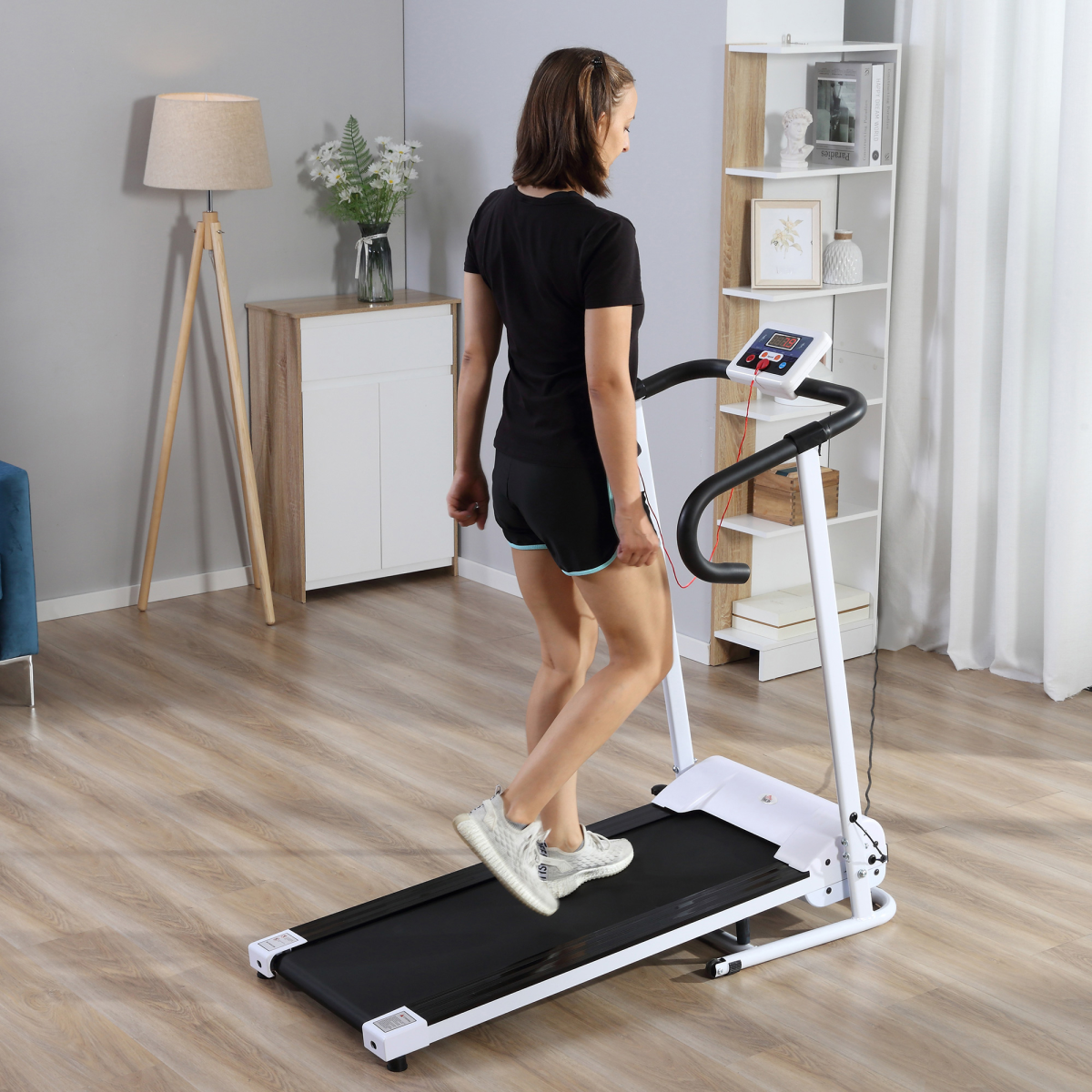 Folding Treadmill - 1–10km/h Electric Running Machine