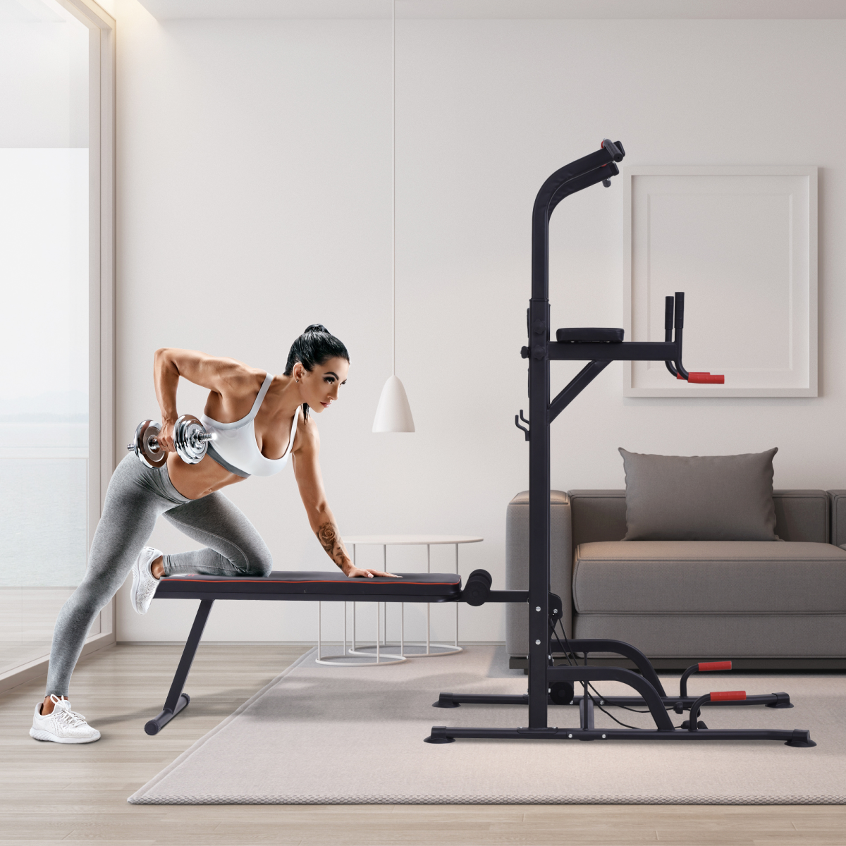 Multifunction Home Workout Station