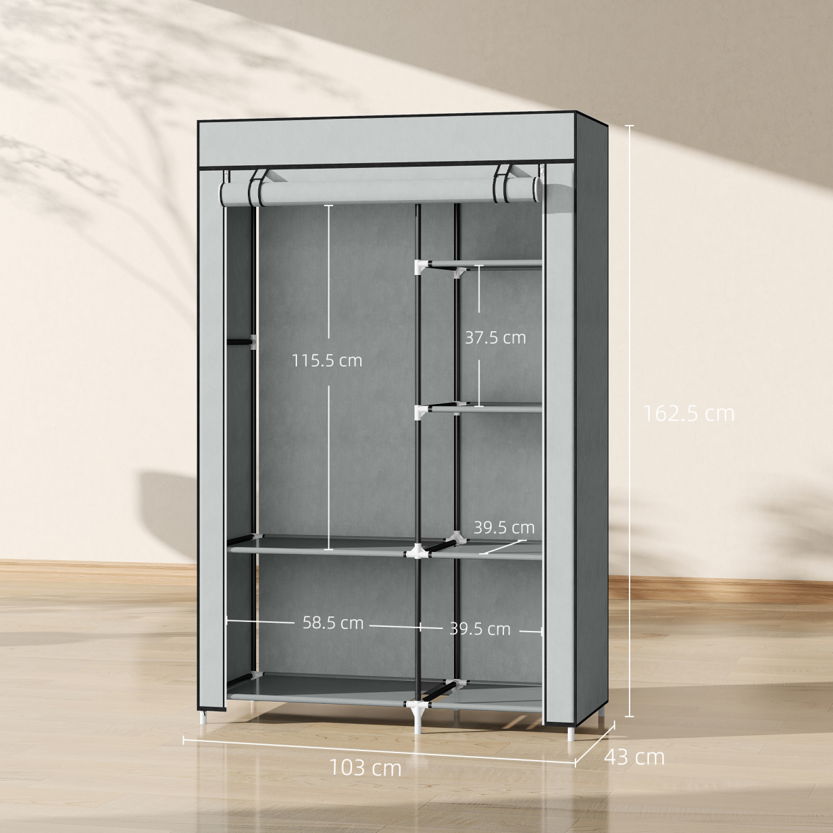 Foldable Fabric Wardrobe