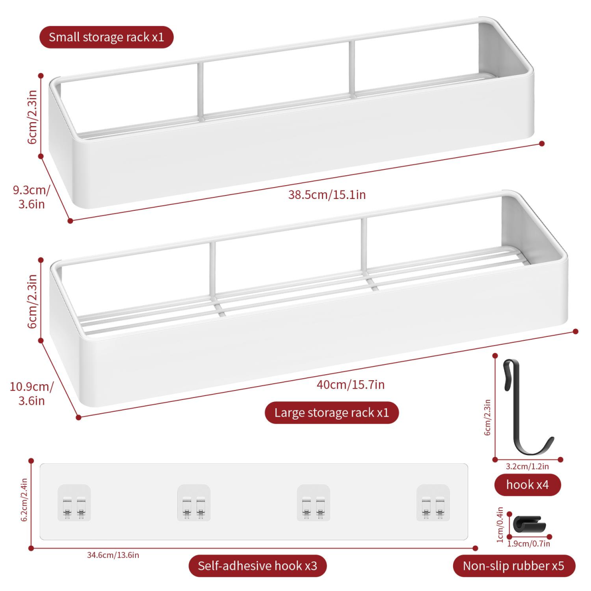Stainless Steel Shower Caddy