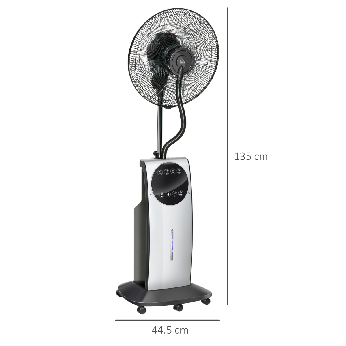 Water Mist Pedestal with Mosquito Protection