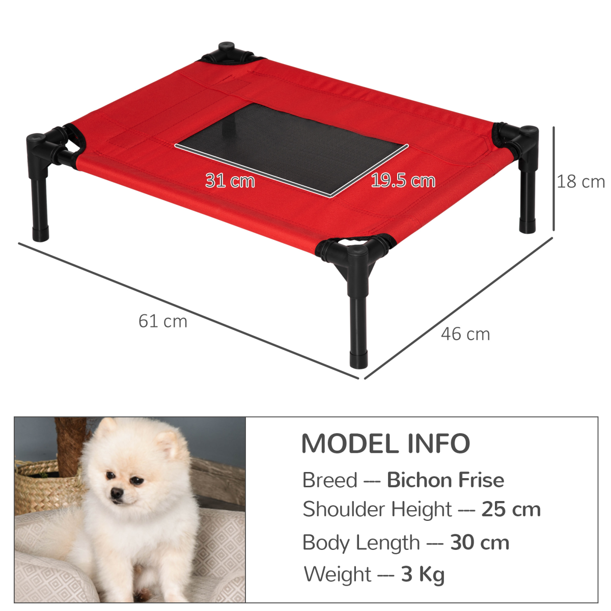 Elevated Pet Bed