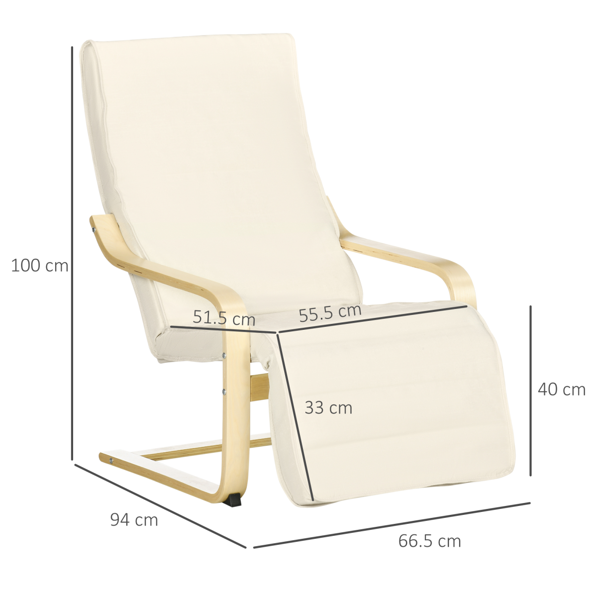 Drift Lounge Chair – 5-Position Adjustable Chill Mode