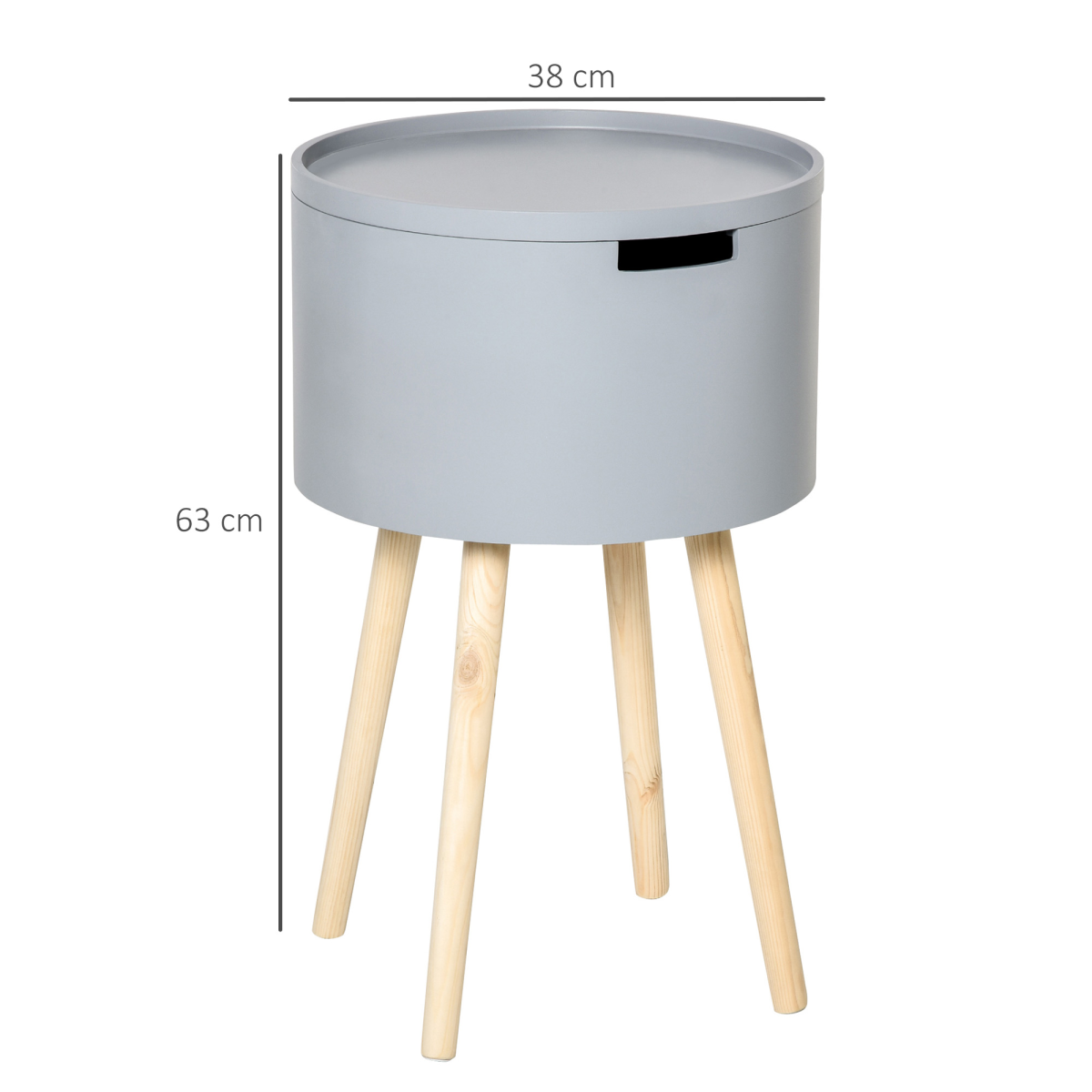 Duo Design Storage Side Table