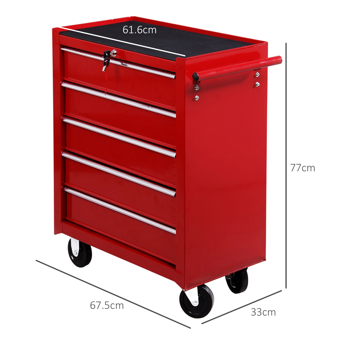 Heavy-Duty 5-Drawer Tool Chest
