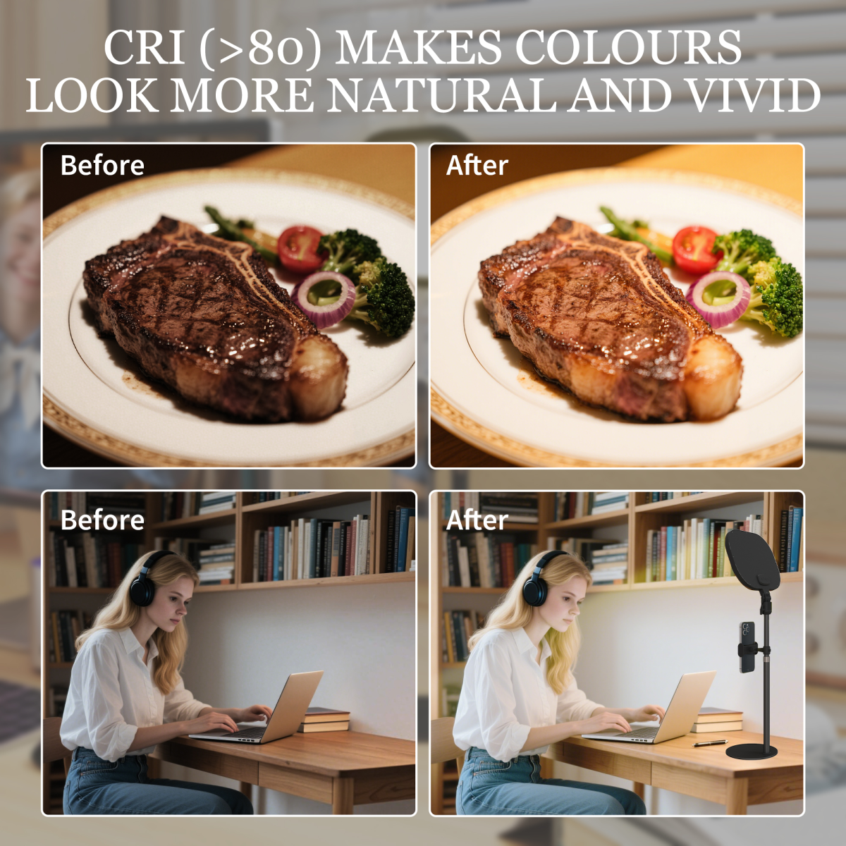 Adjustable LED Desk Lamp