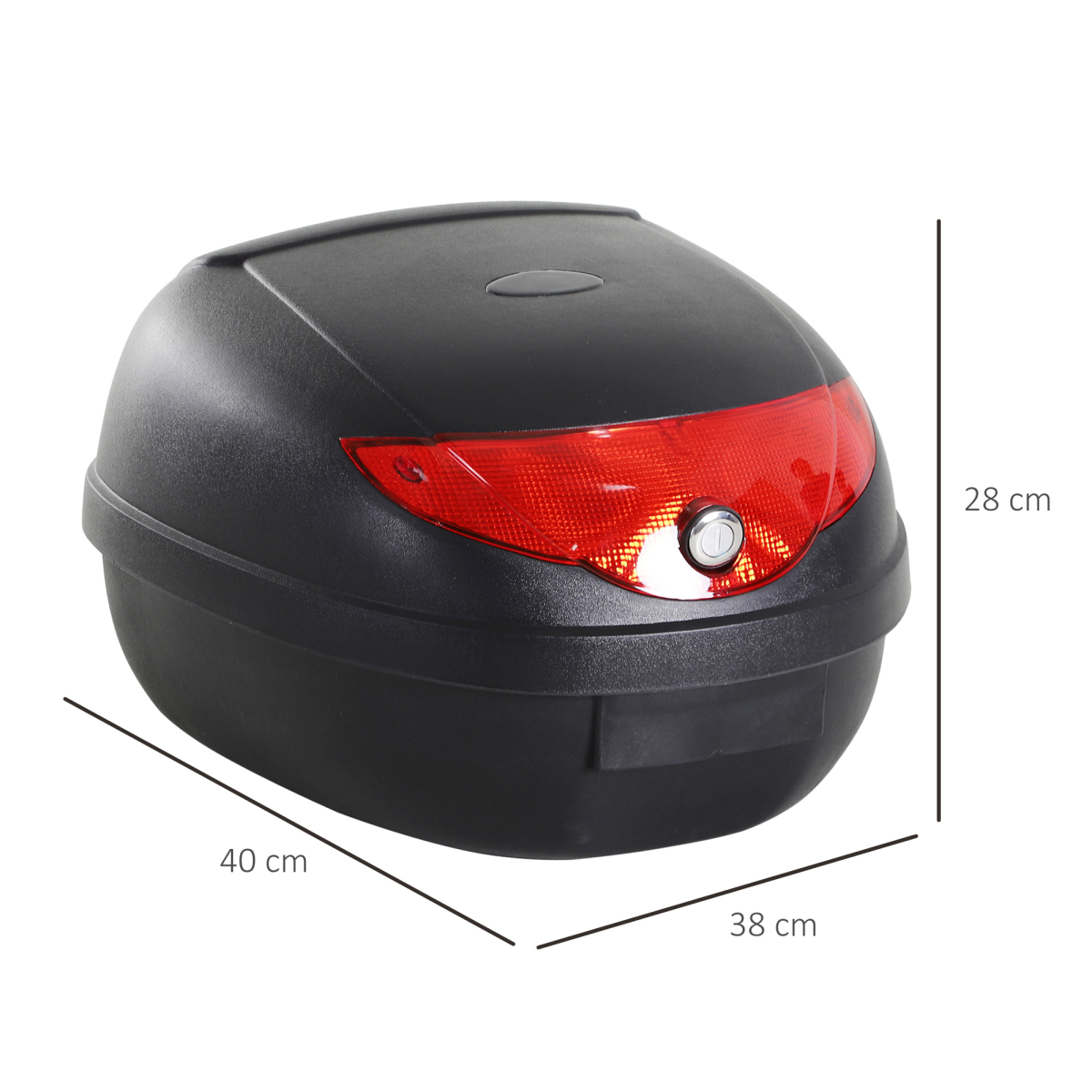 Motorcycle Trunk Tail Box Luggage Case