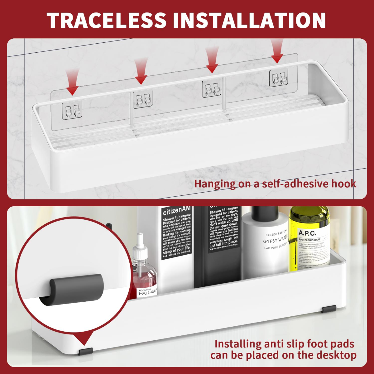 Stainless Steel Shower Caddy