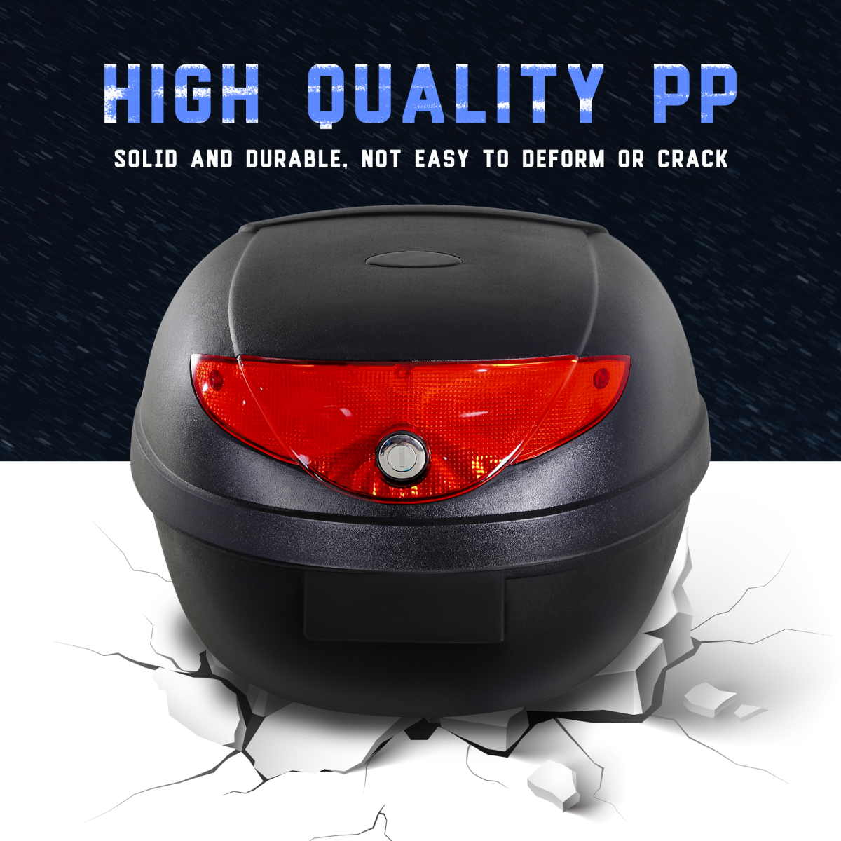 Motorcycle Trunk Tail Box Luggage Case