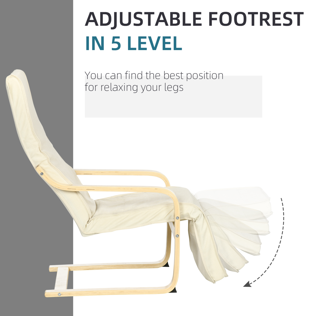Drift Lounge Chair – 5-Position Adjustable Chill Mode