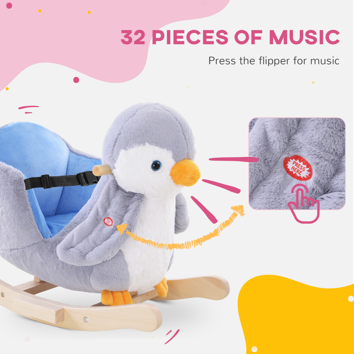 Musical Penguin Rocker