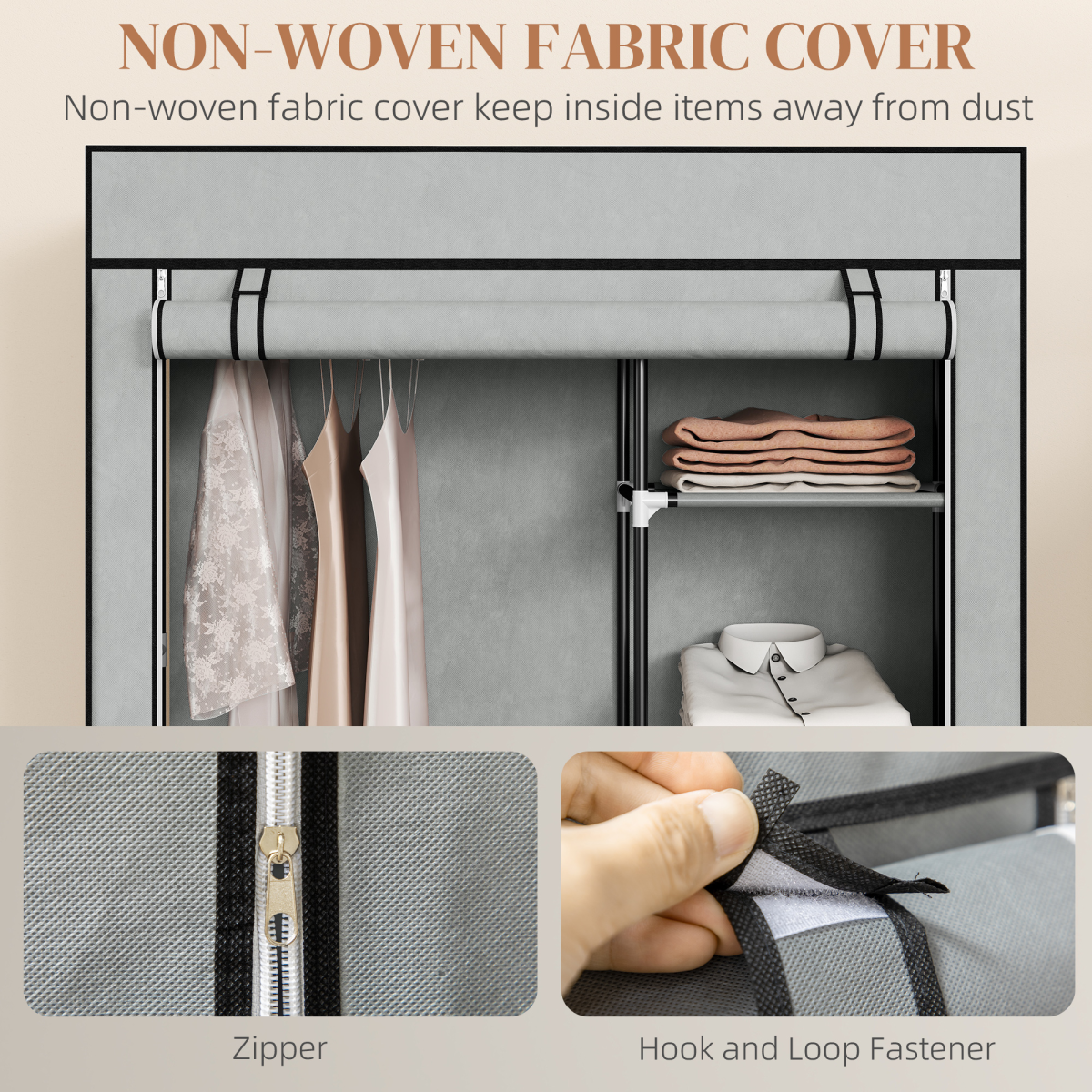 Foldable Fabric Wardrobe