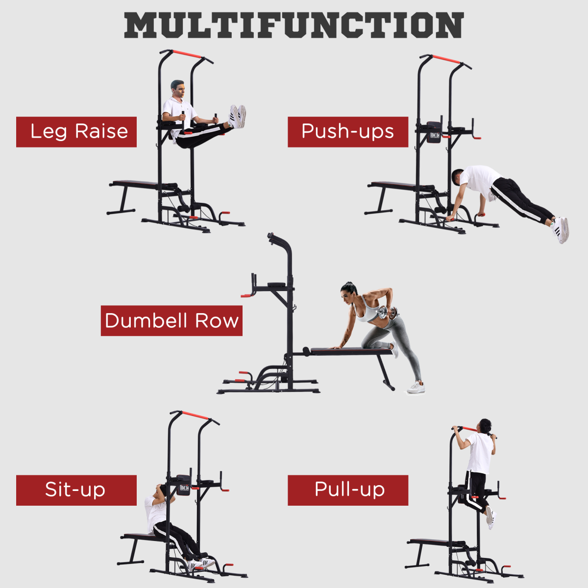 Multifunction Home Workout Station