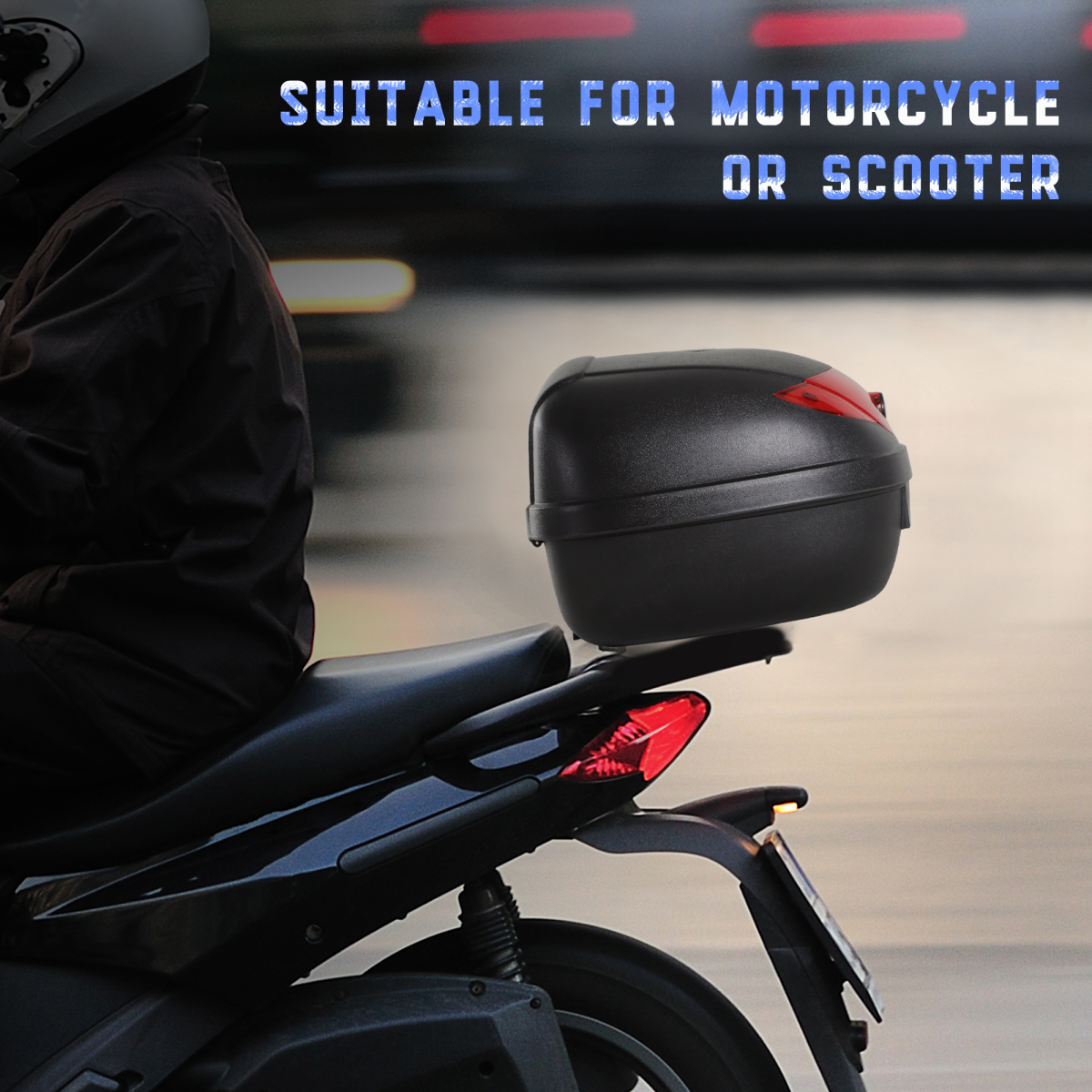 Motorcycle Trunk Tail Box Luggage Case