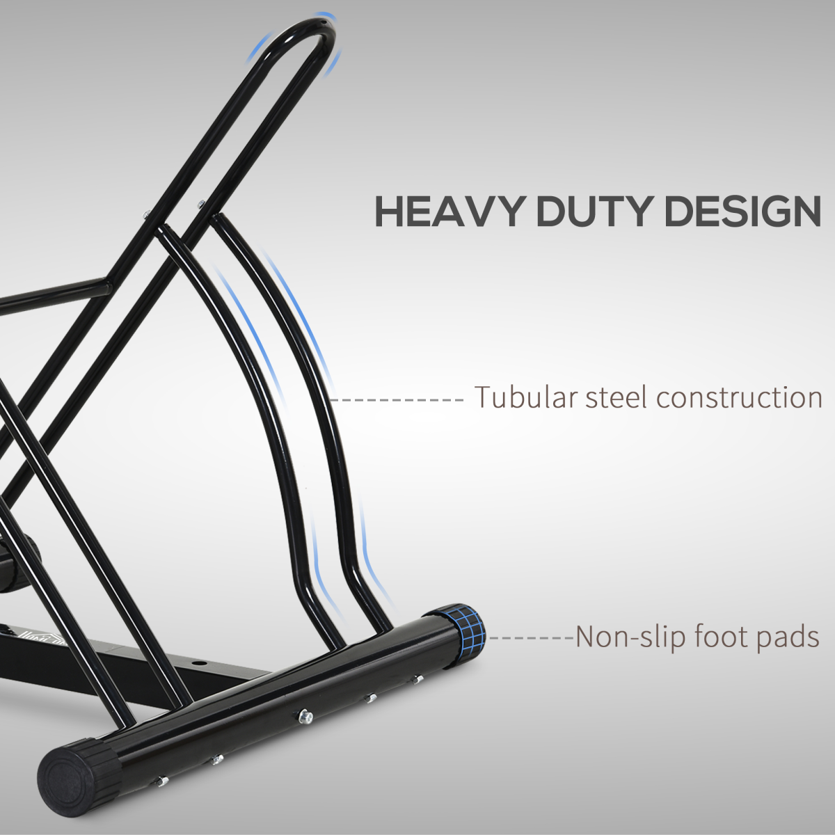 Reversible 2 Bike Holding Rack