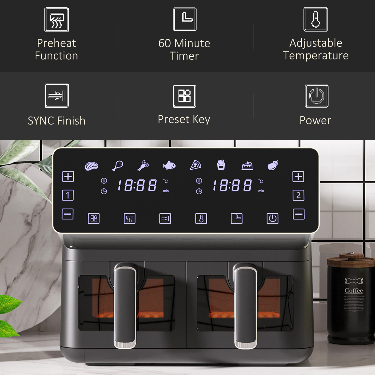 Dual Air Fryer