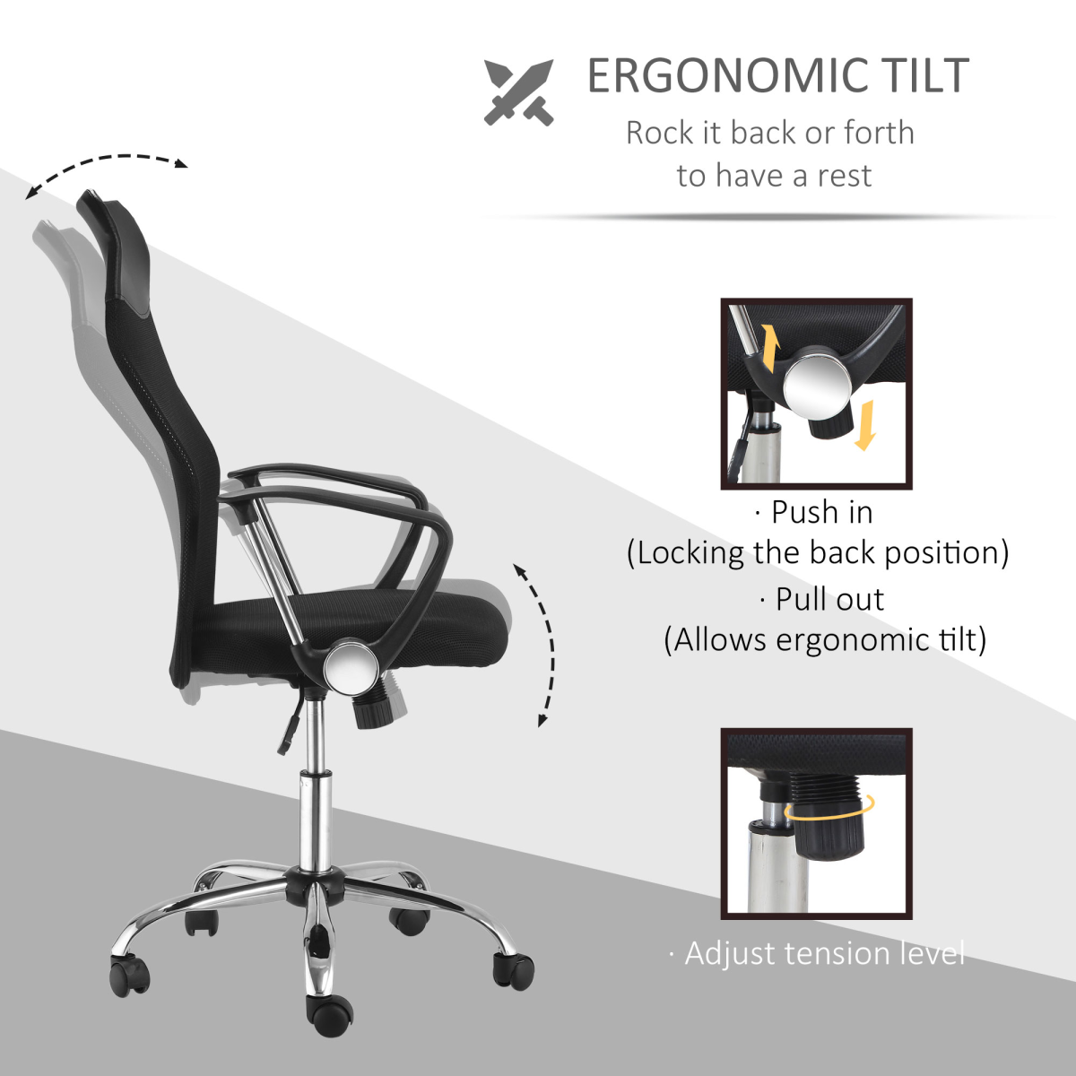 Executive Mesh Back Office Chair