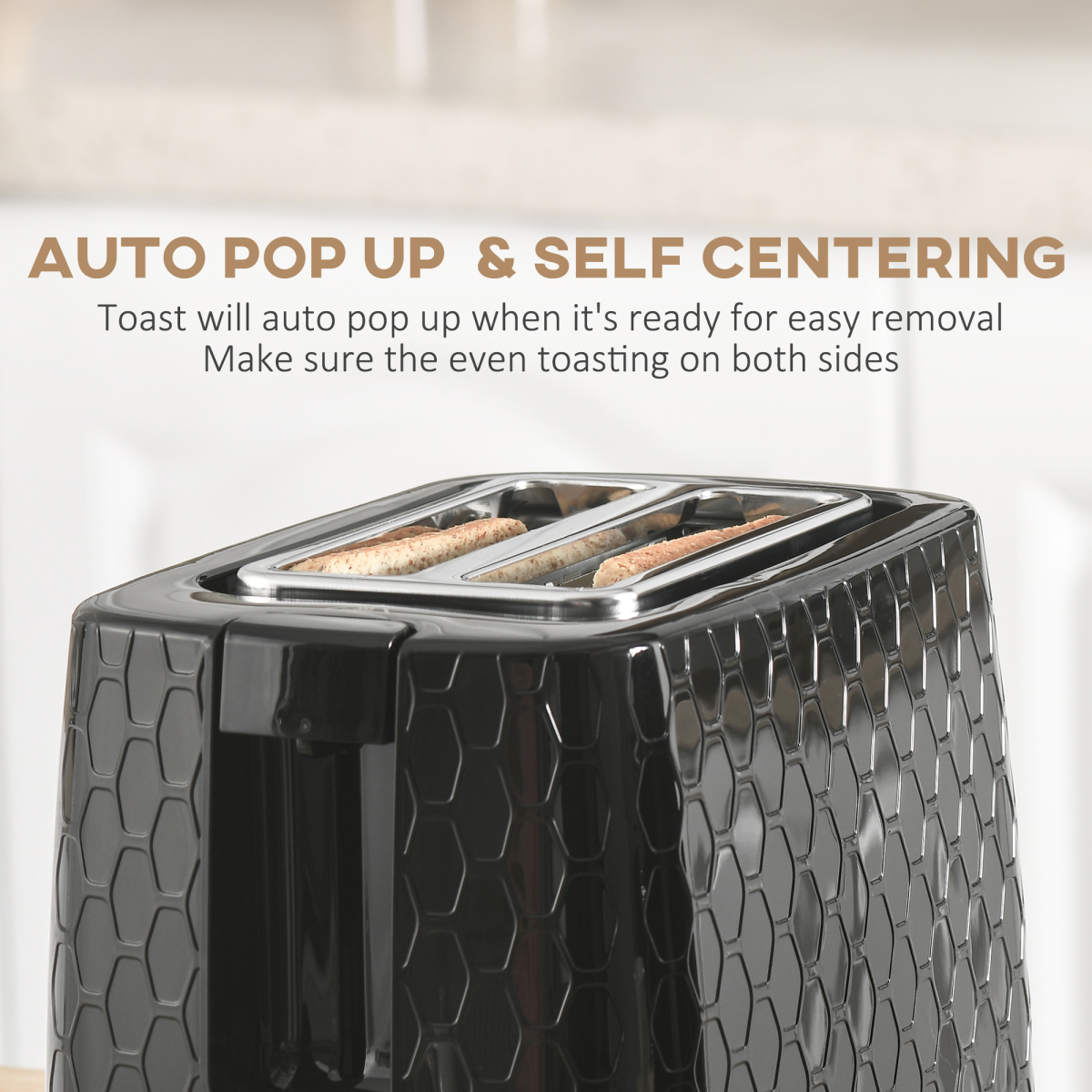 1.7L Fast-Boil Kettle + 2-Slice Toaster Set