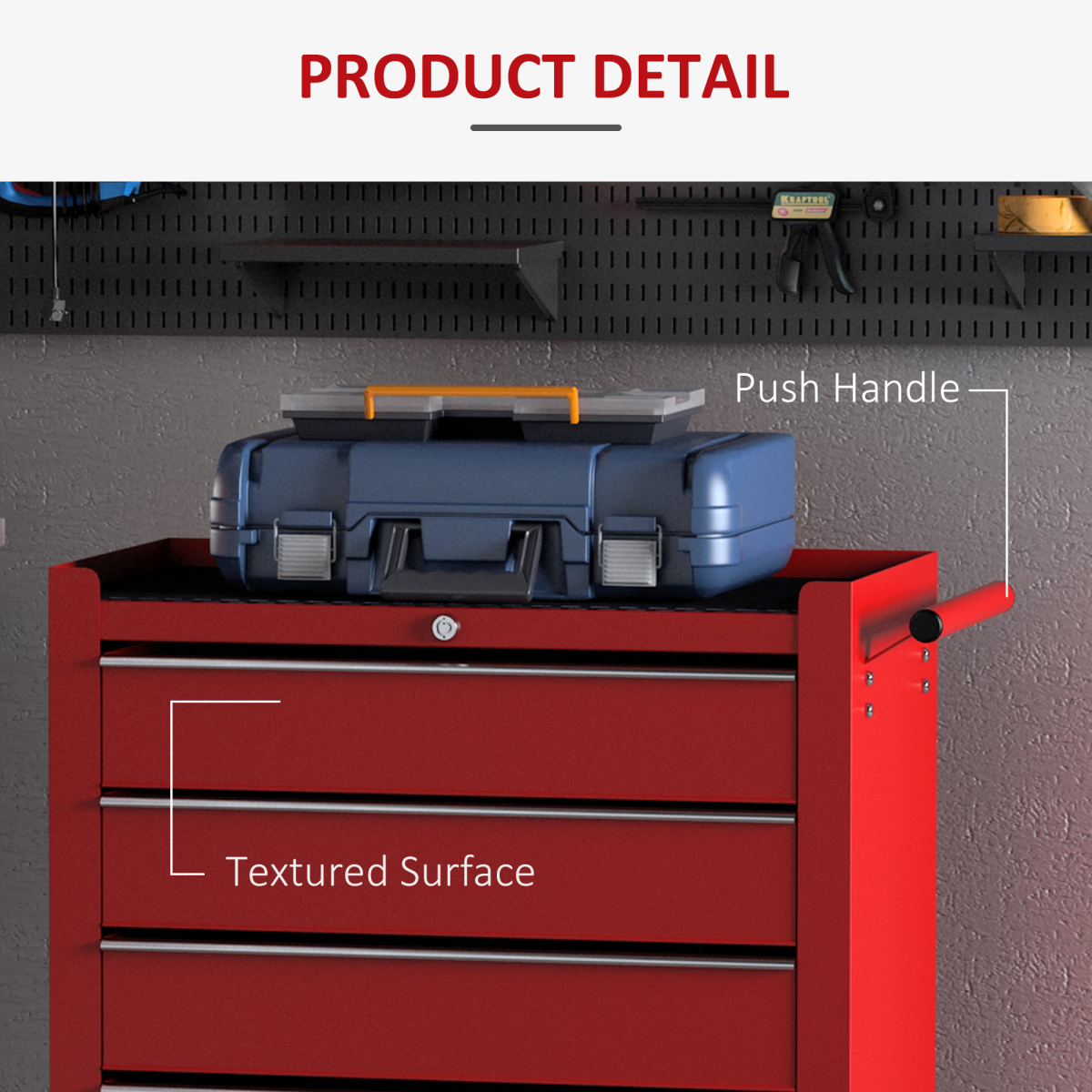 Heavy-Duty 5-Drawer Tool Chest