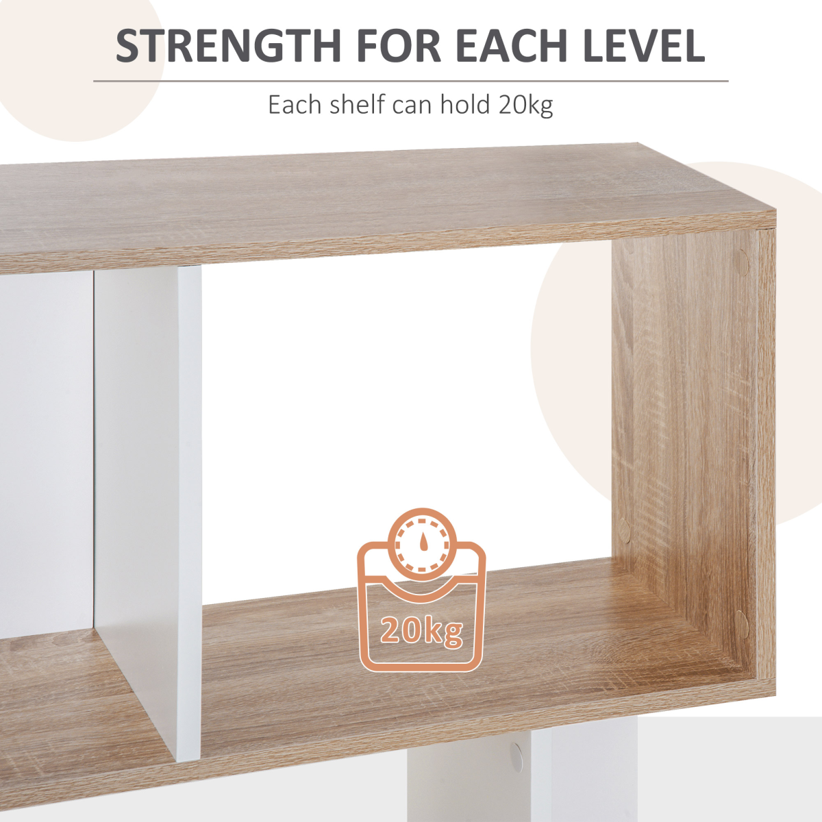 5-tier Display Shelving Storage