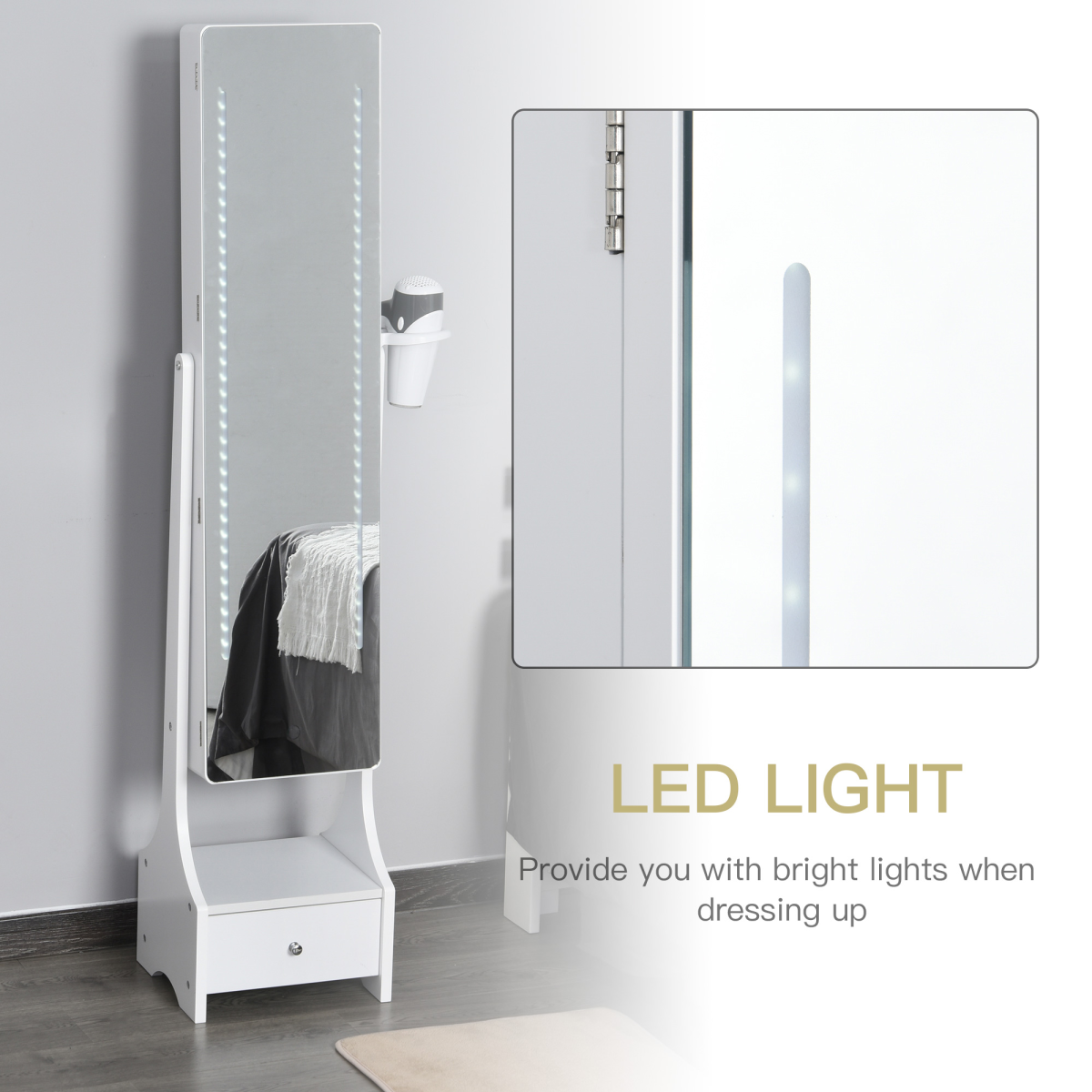 Freestanding Jewelry Storage