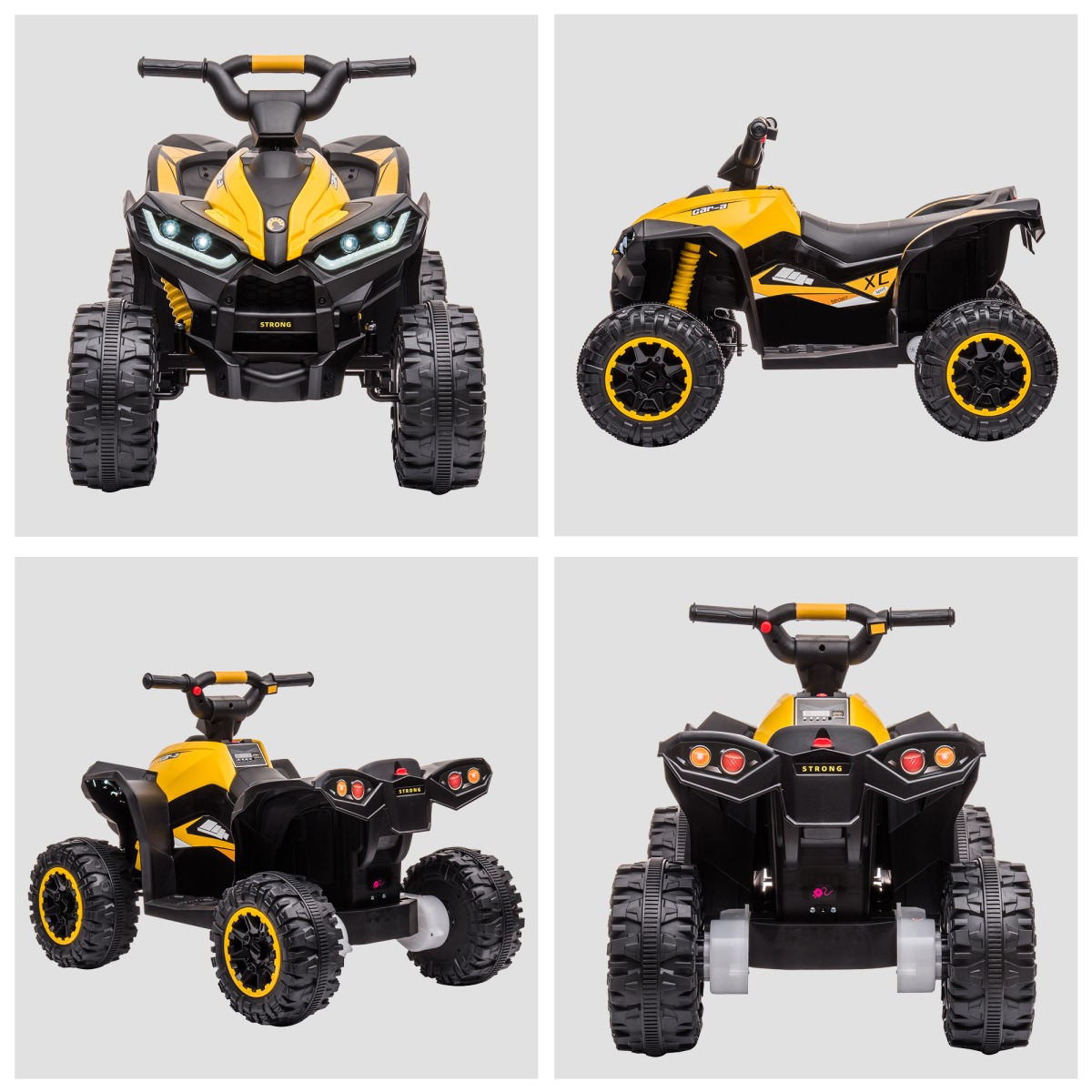 12V Electric Ride-On Quad Bike – Kids' ATV (Ages 3–5)