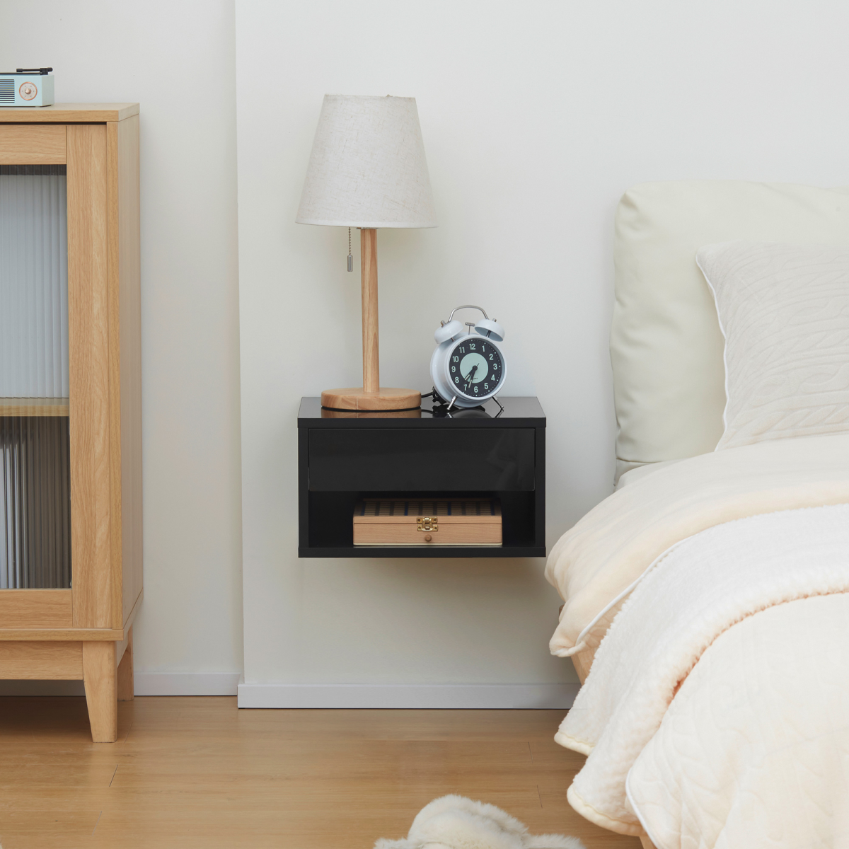 Set of 2 Floating Bedside Tables