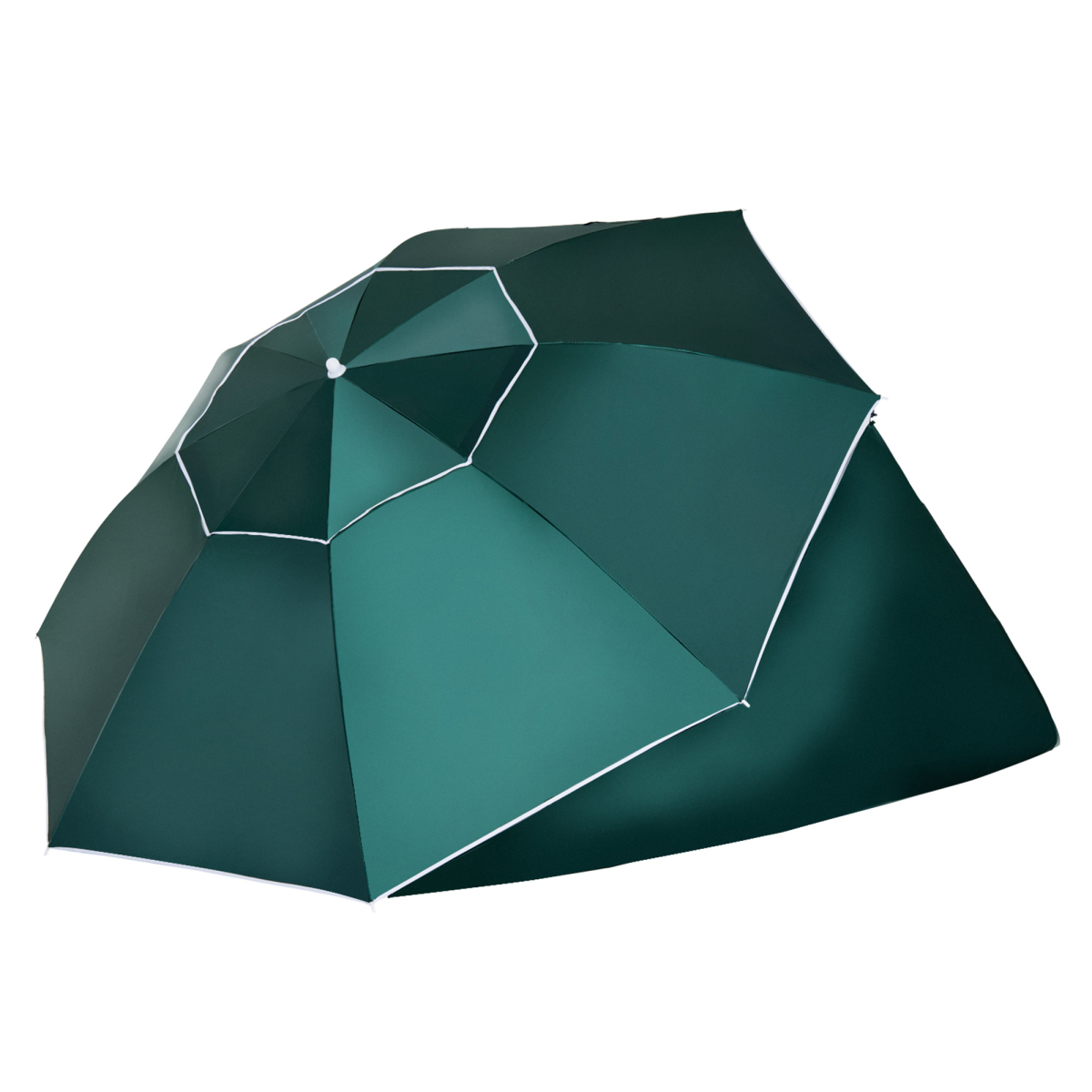 2-in-1 Beach Umbrella & Sun Shelter
