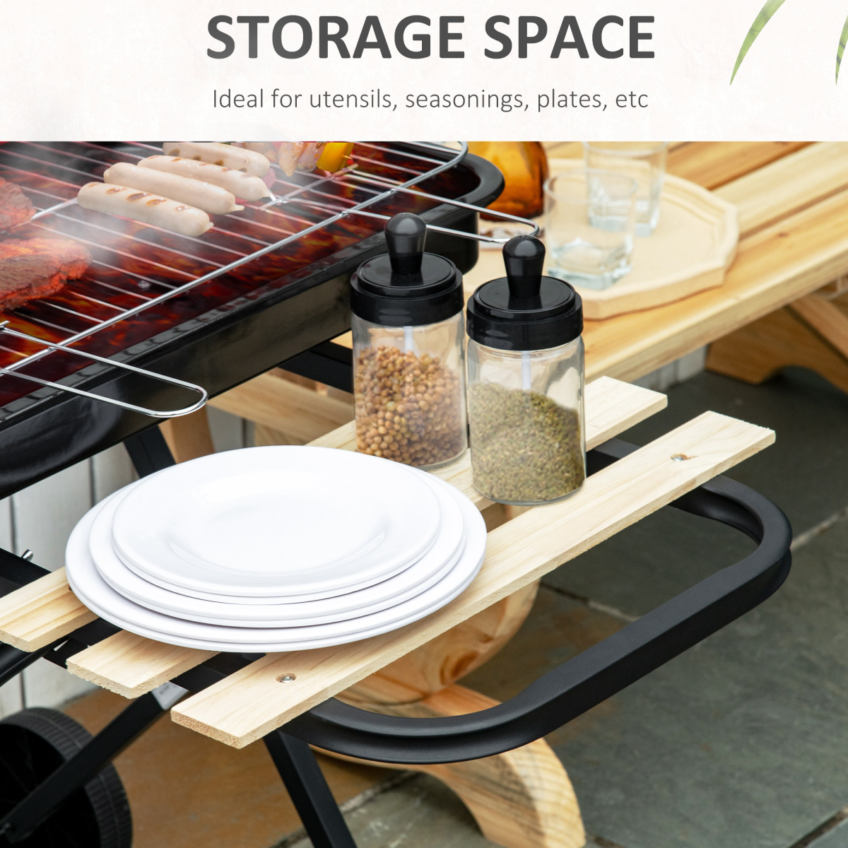 Foldable Charcoal BBQ Grill