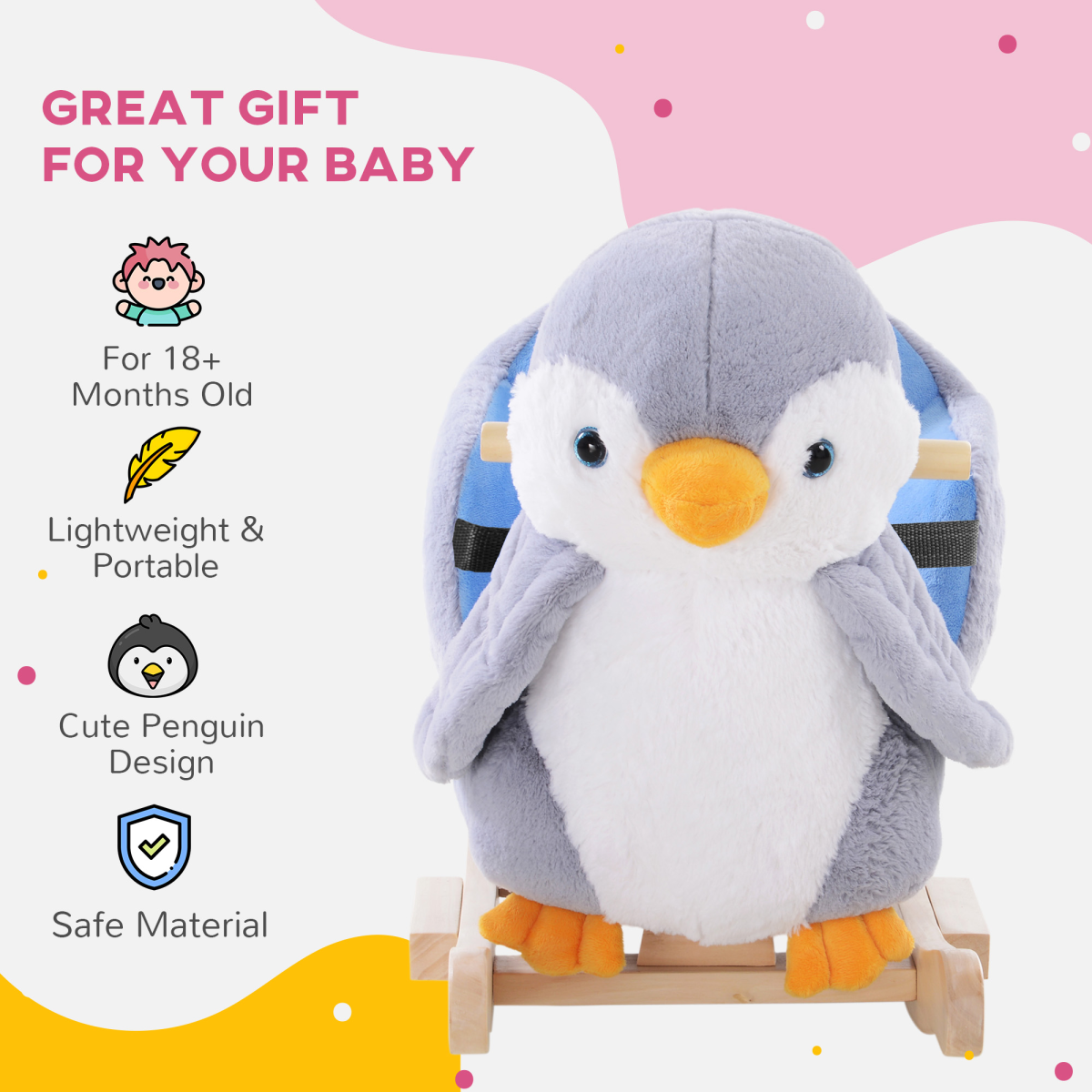 Musical Penguin Rocker