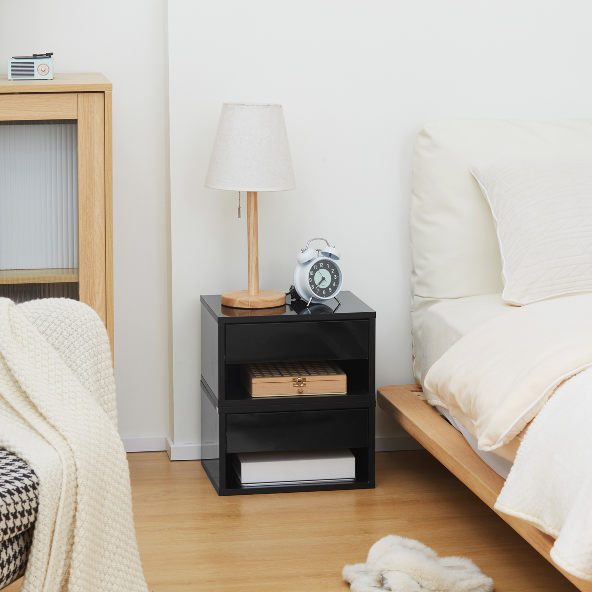 Set of 2 Floating Bedside Tables