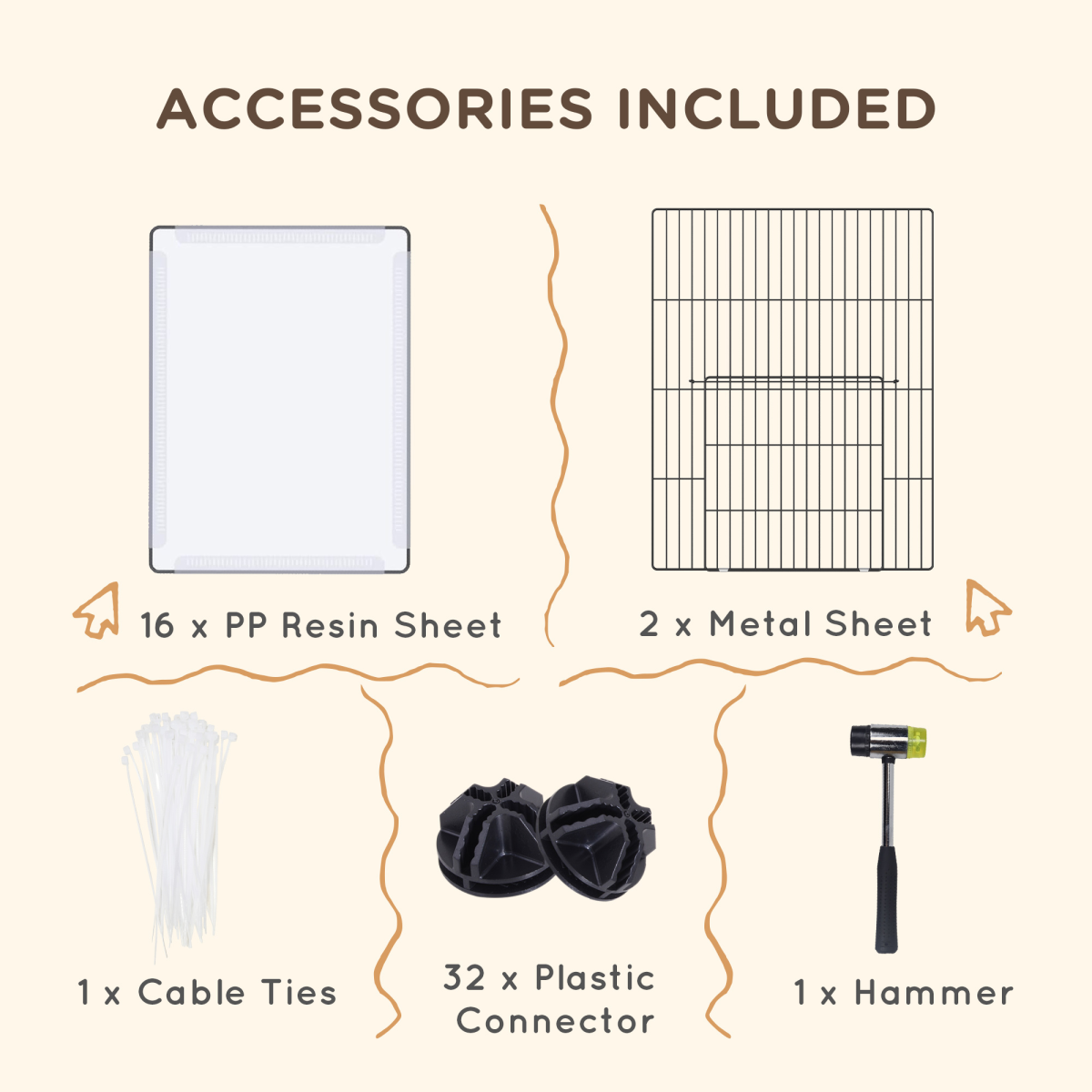 Customisable Small Animal Playpen – Modular DIY Cage
