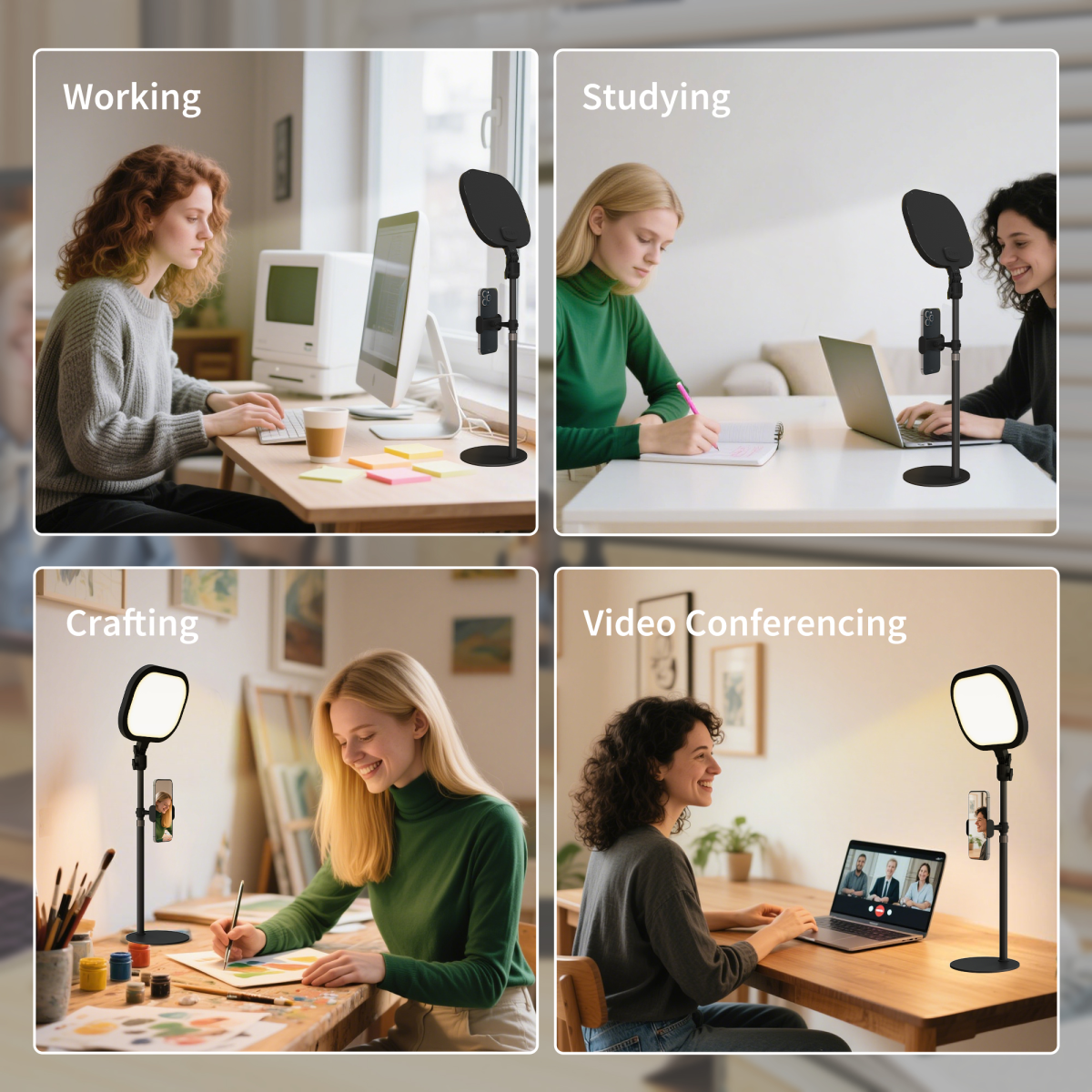 Adjustable LED Desk Lamp
