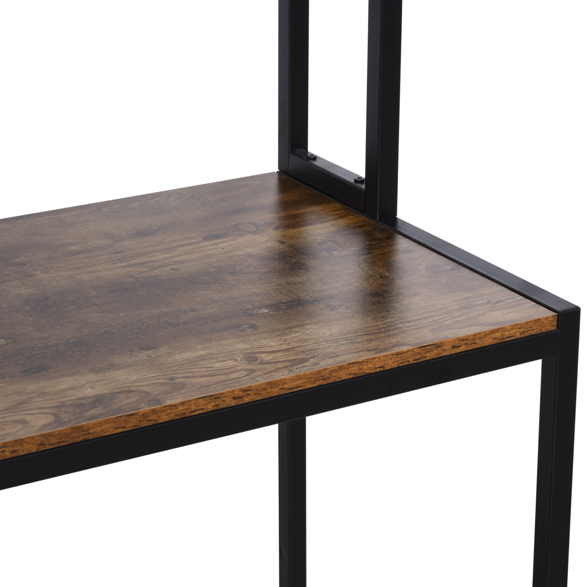 Industrial L-Shaped Desk