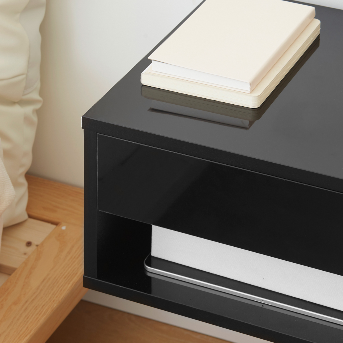 Set of 2 Floating Bedside Tables