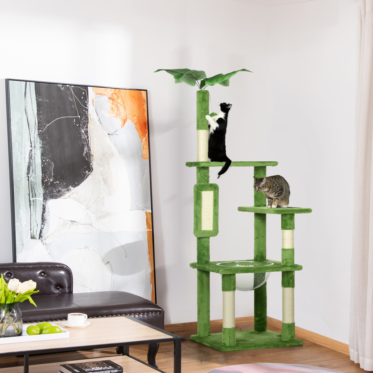 Cat Tree Tower with Scratching Post