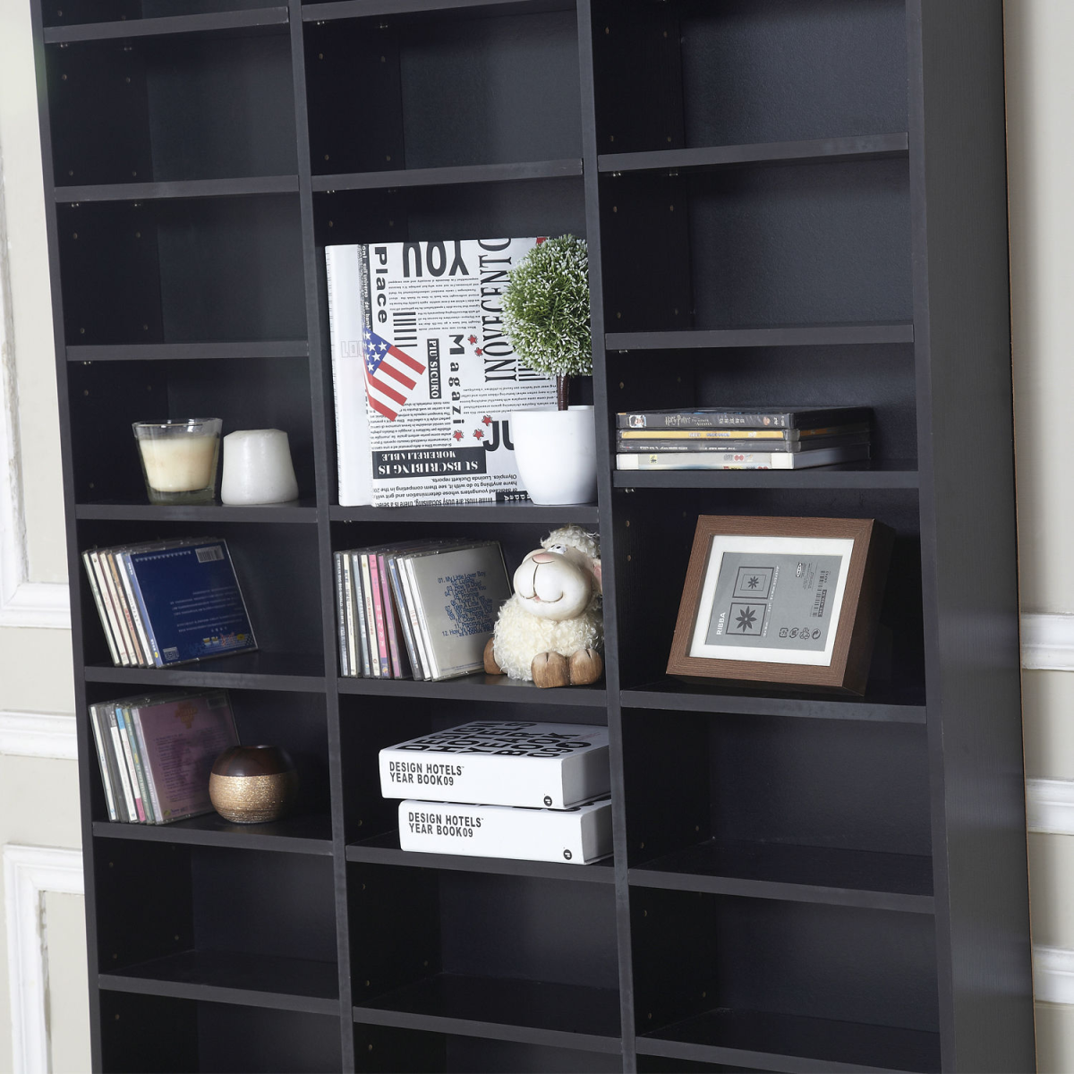 Extra-Large Media Storage Bookcase