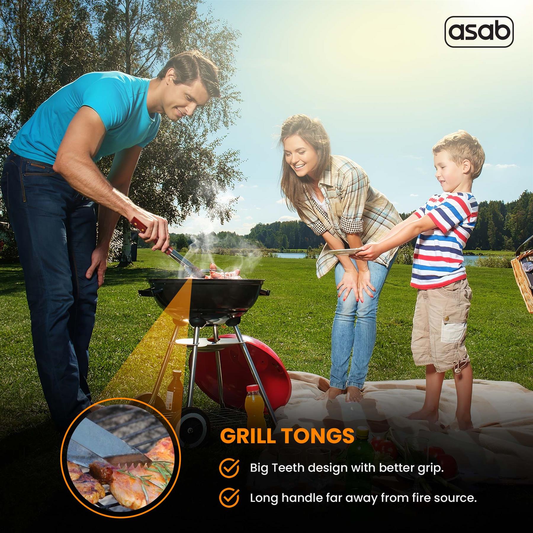 7-Piece BBQ Apron Tool Set