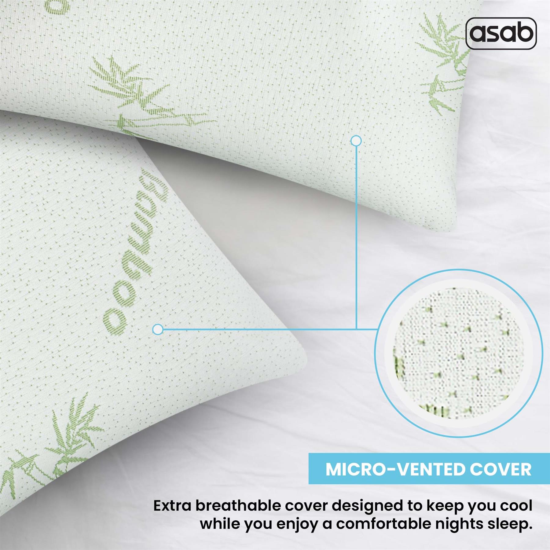 Bamboo Memory Foam Pillow