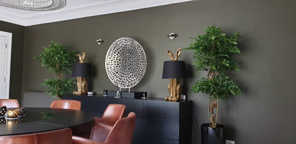 Artificial Japanese Twisted Ficus Tree