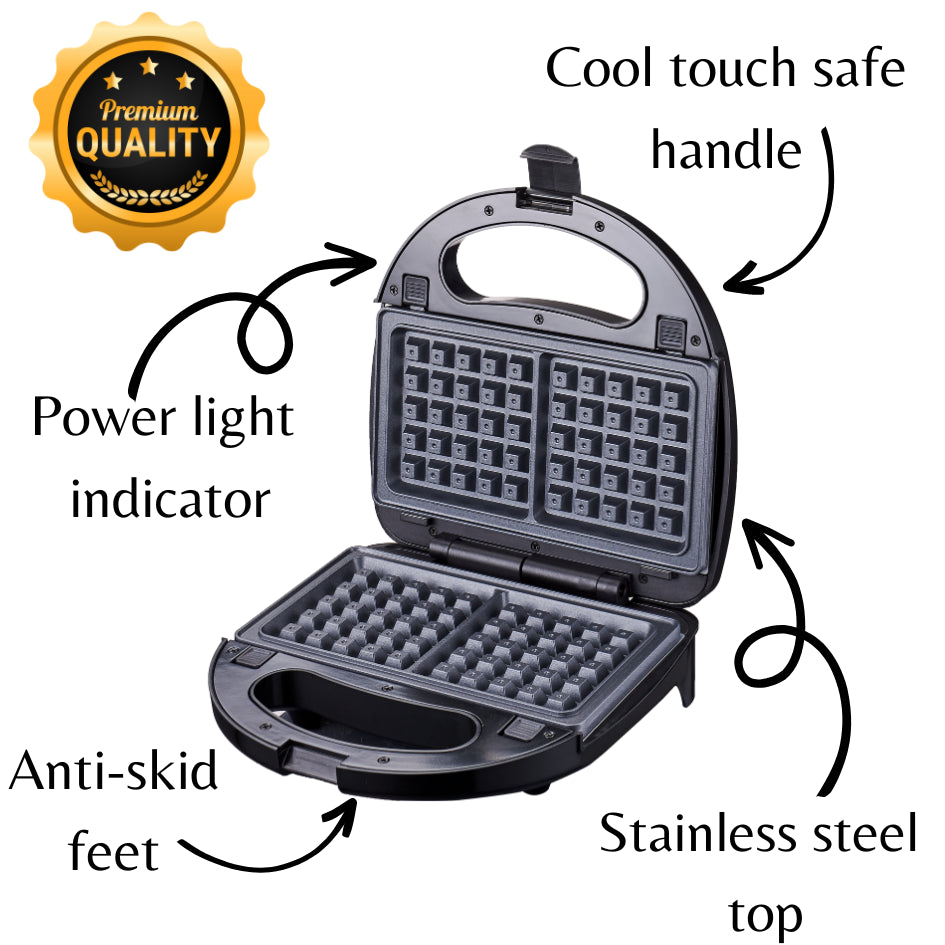 3-in-1 Sandwich & Toastie Maker