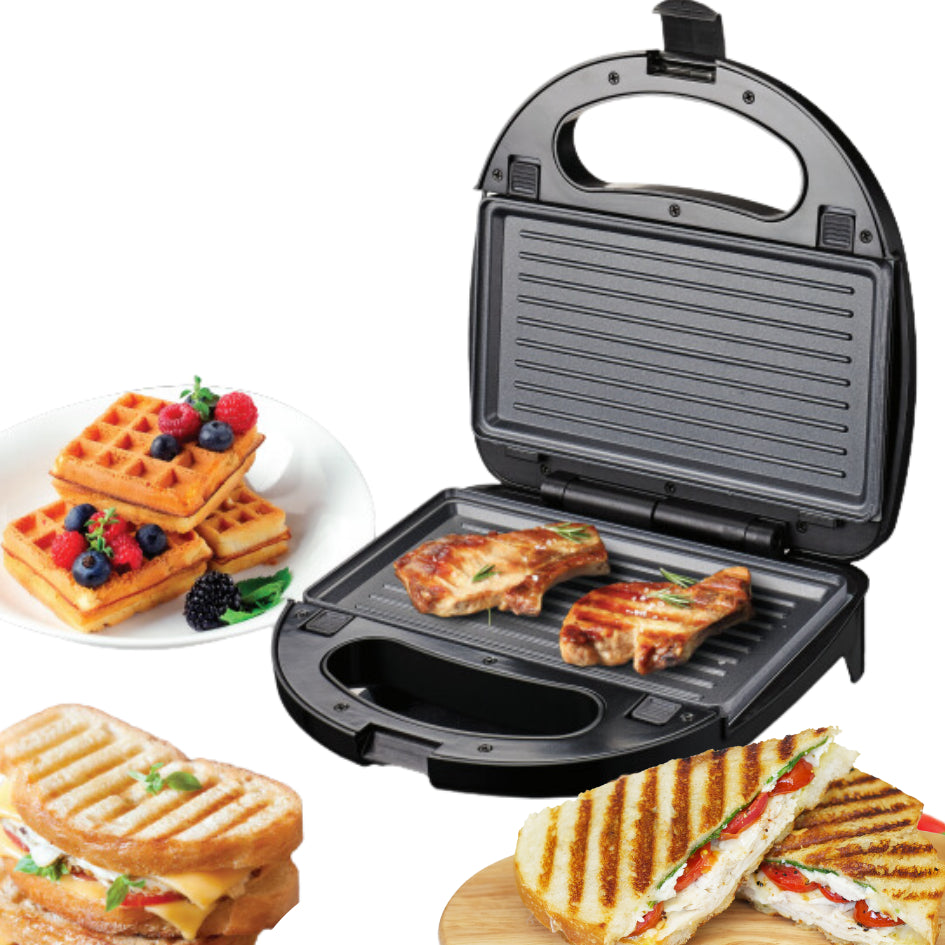 3-in-1 Sandwich & Toastie Maker