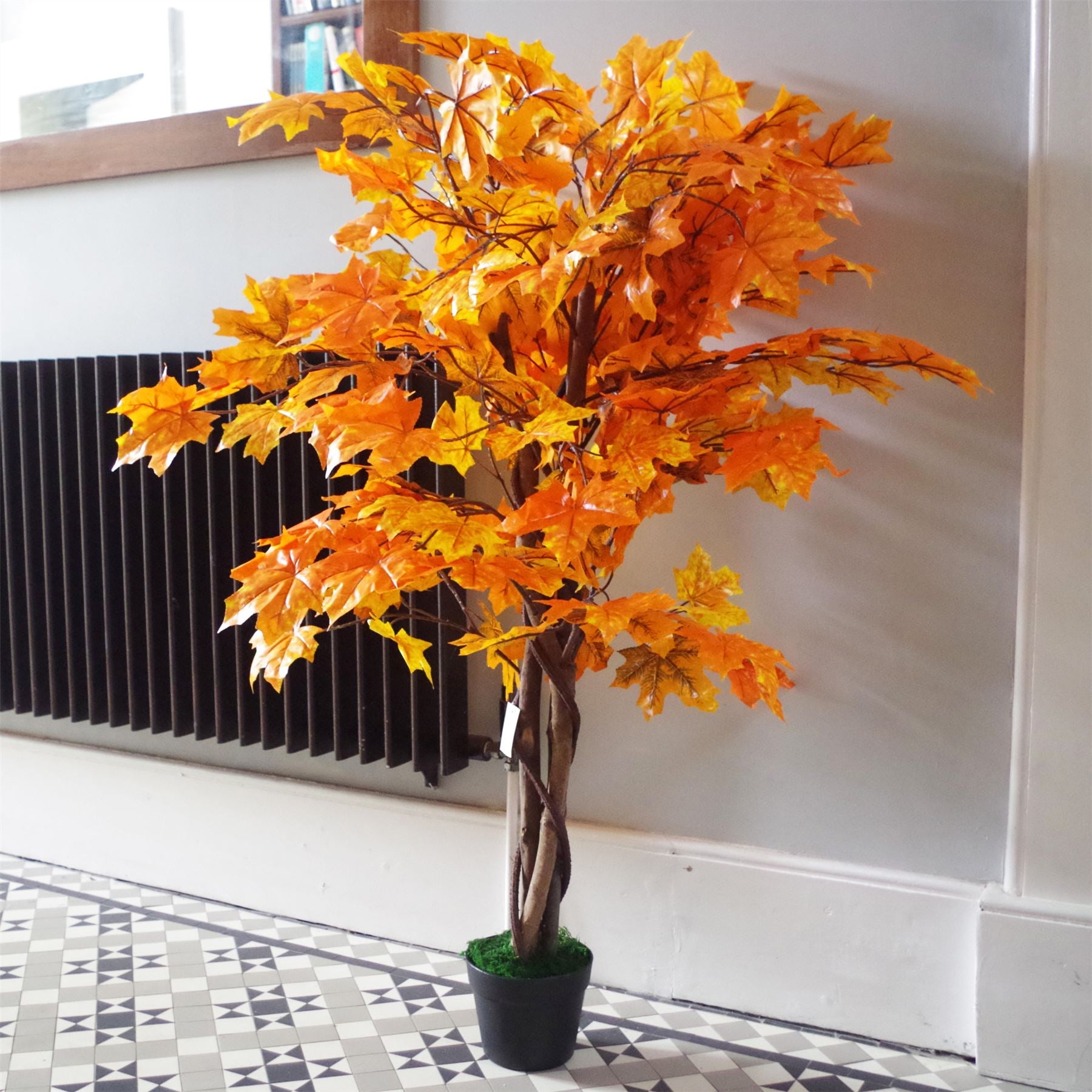Extra Large Artificial Orange Maple Tree